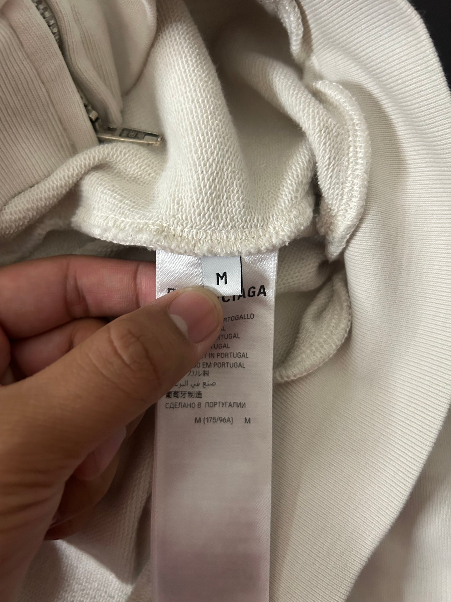 Balenciaga White Erewhon Hoodie