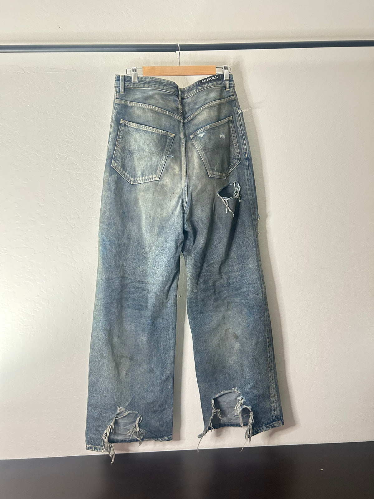 Balenciaga Oil Spill Jeans