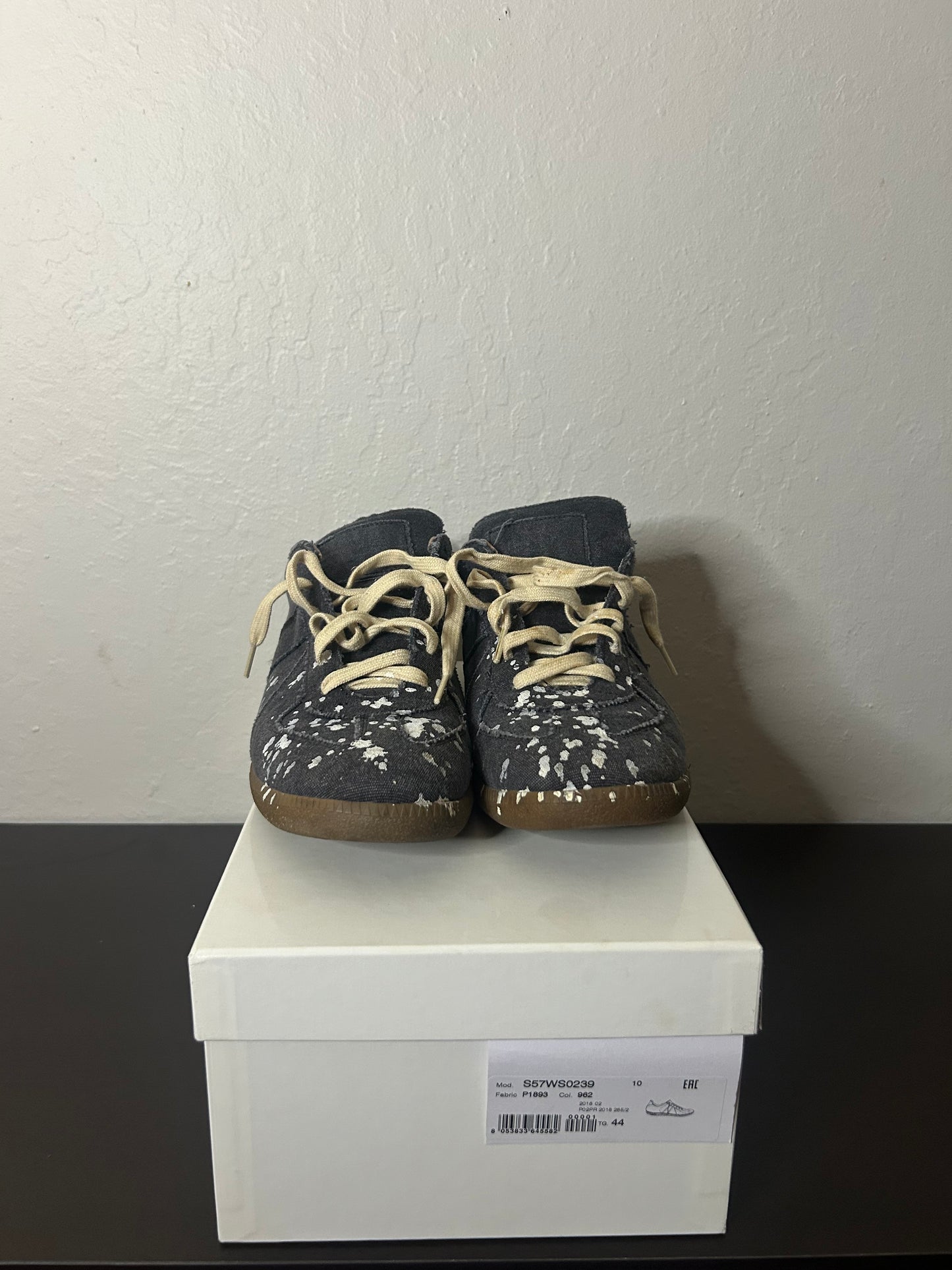 Maison Margiela Denim Paint Splatter GATs