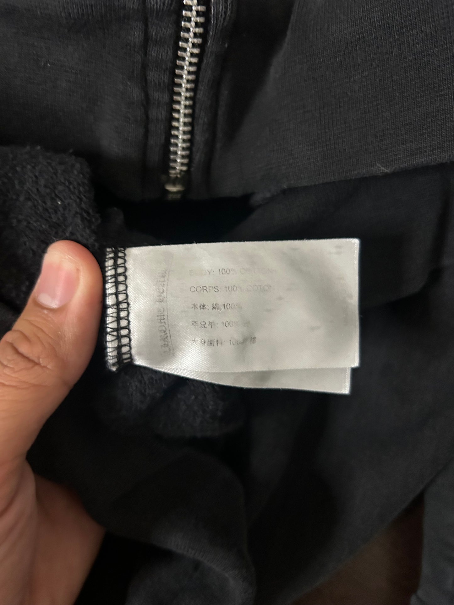 Chrome Hearts T Bar Zip Up