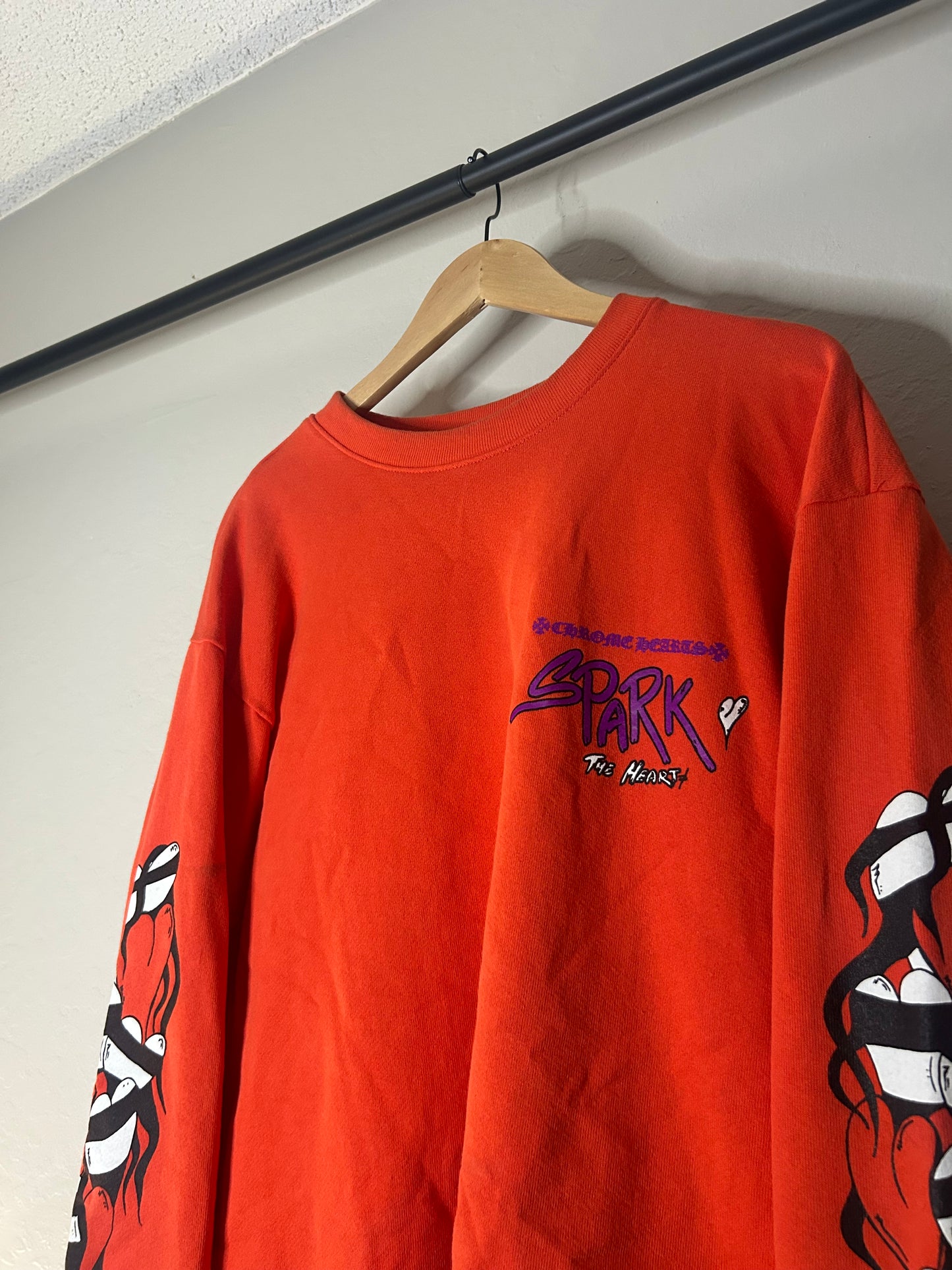 Chrome Hearts Sadistic Lipstick Crewneck