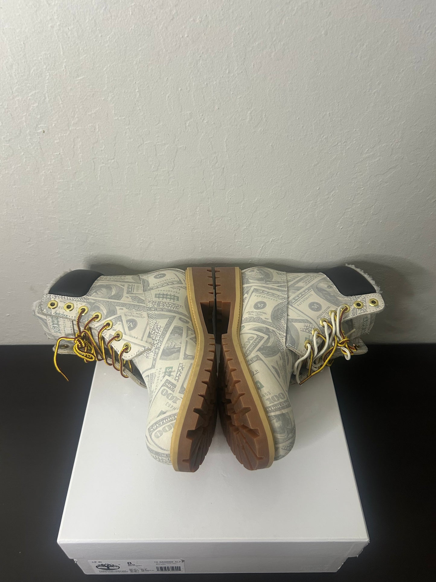 Supreme Maison Margiela Money Timberlands