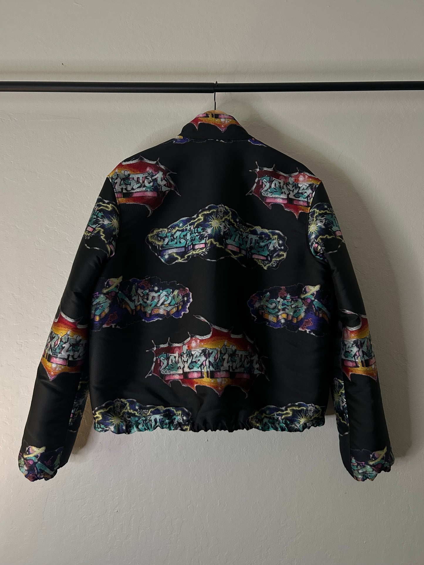 Louis Vuitton Virgil Embroidered Graffiti Jacket
