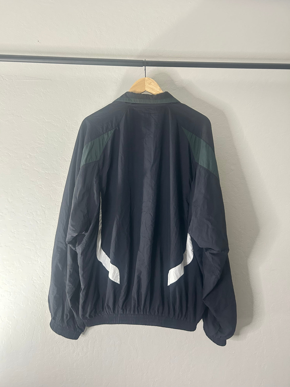 Balenciaga 3B Black and Green Track Jacket