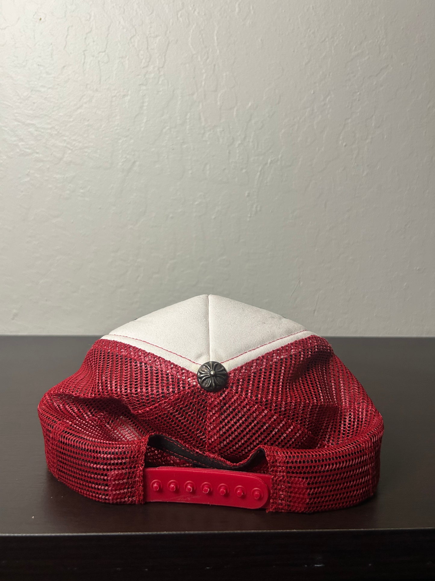 Chrome Hearts Red Trucker Hat