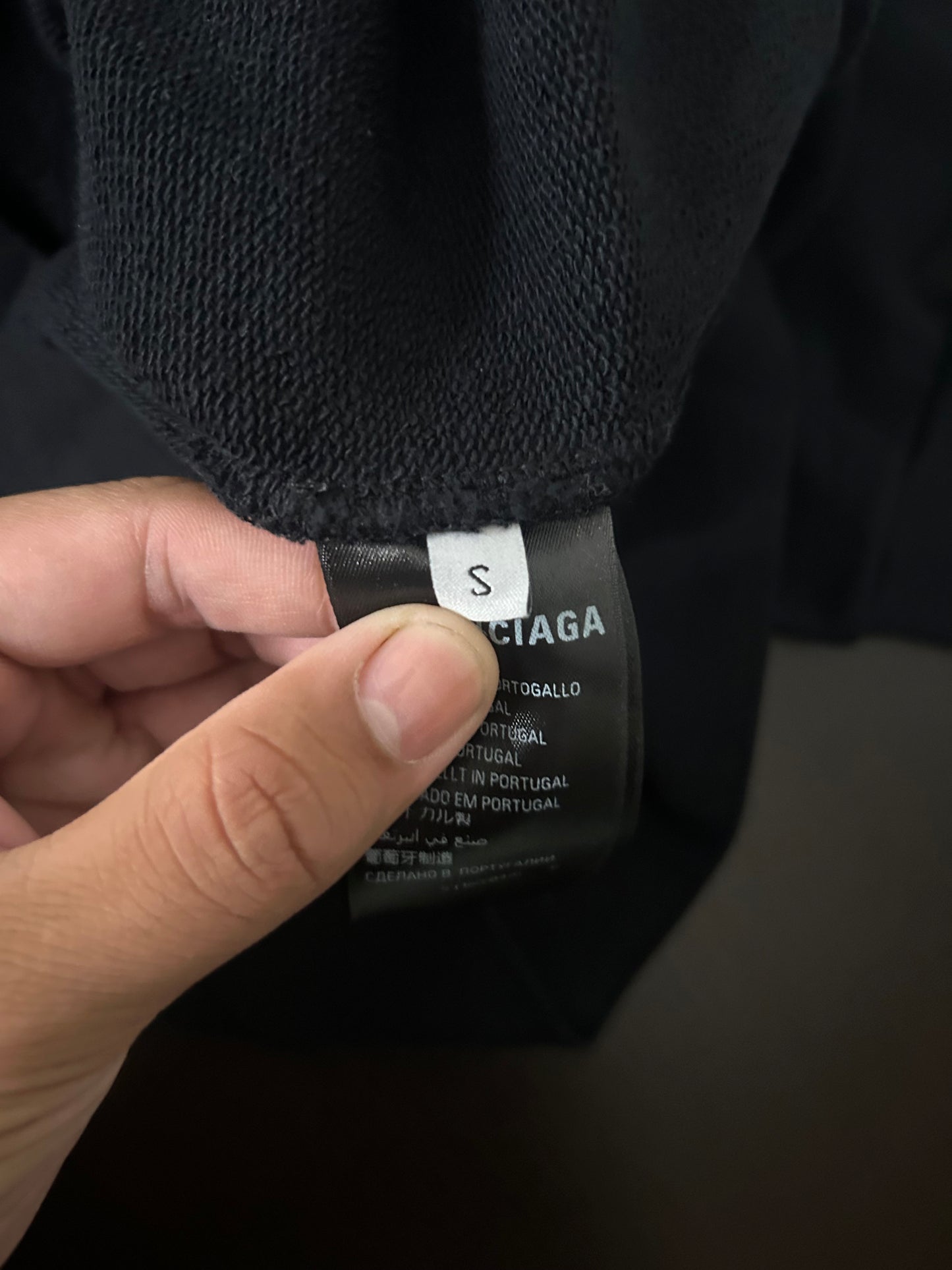 Balenciaga Paris Soccer Zip Up Hoodie