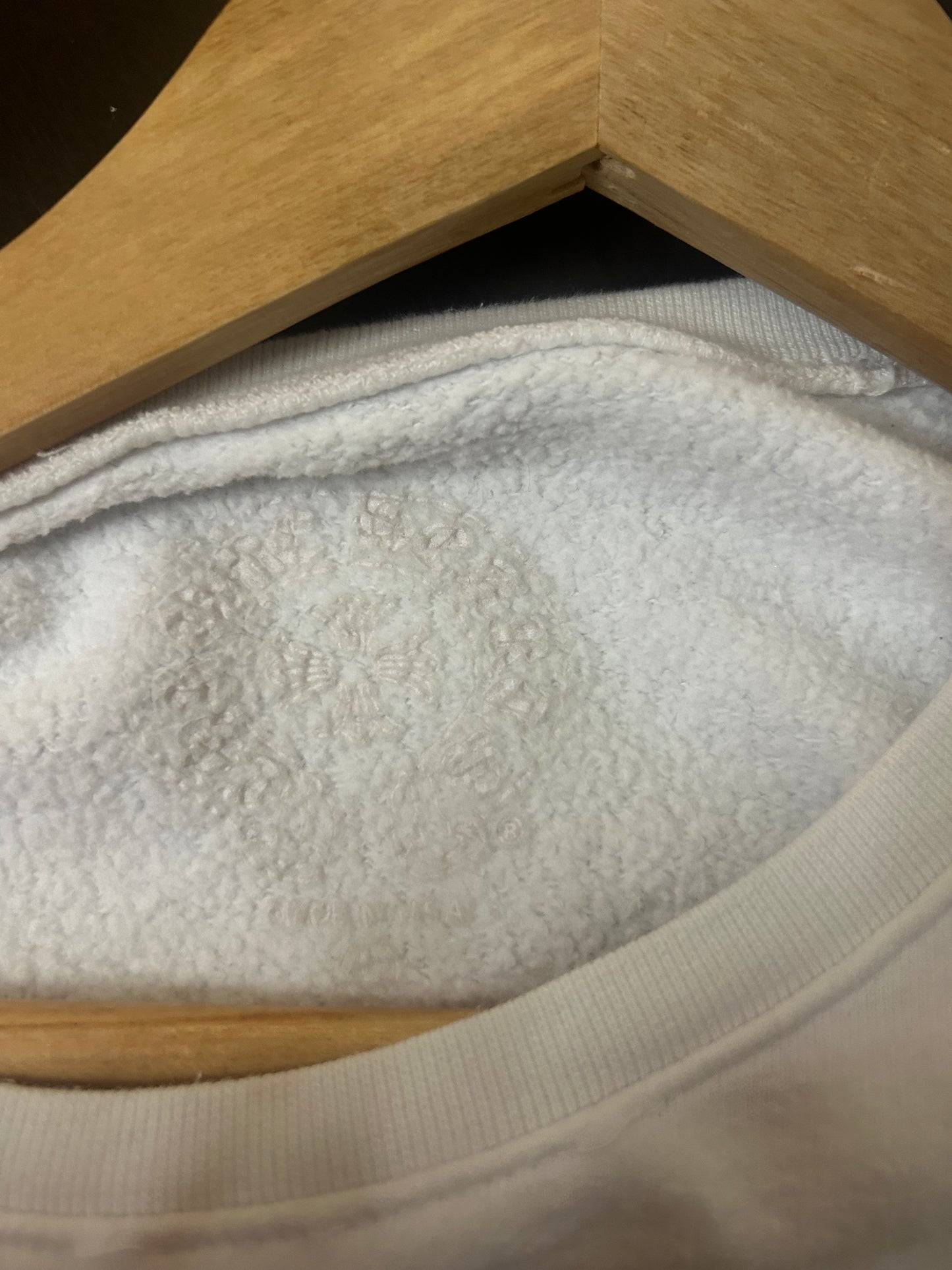Chrome Hearts White Floral Crewneck