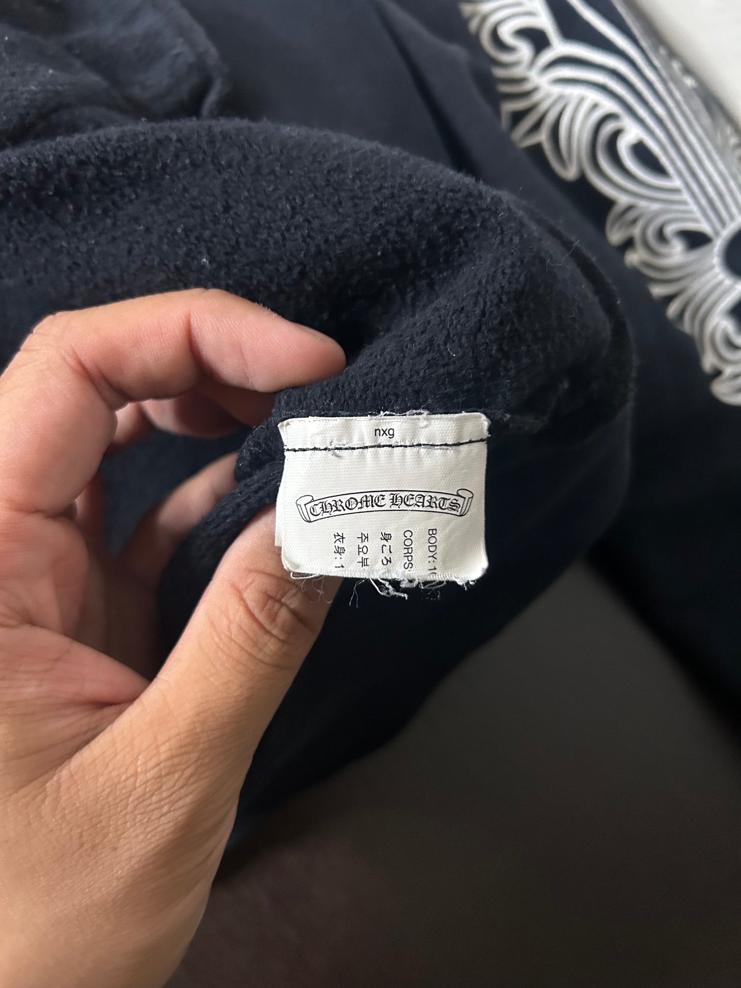 Chrome Hearts Floral Horseshoe Hoodie