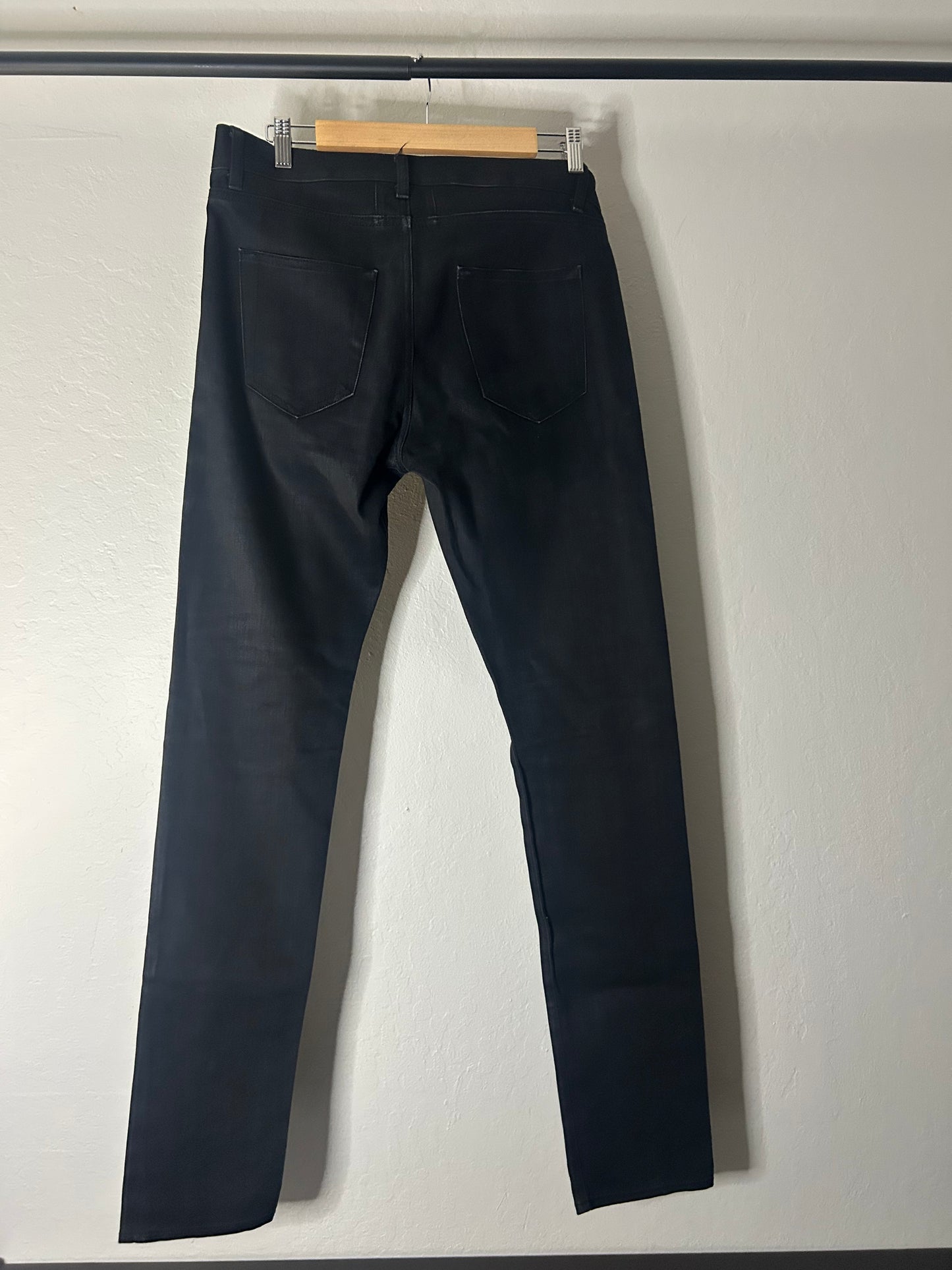 Saint Laurent D02 Black Wax Denim