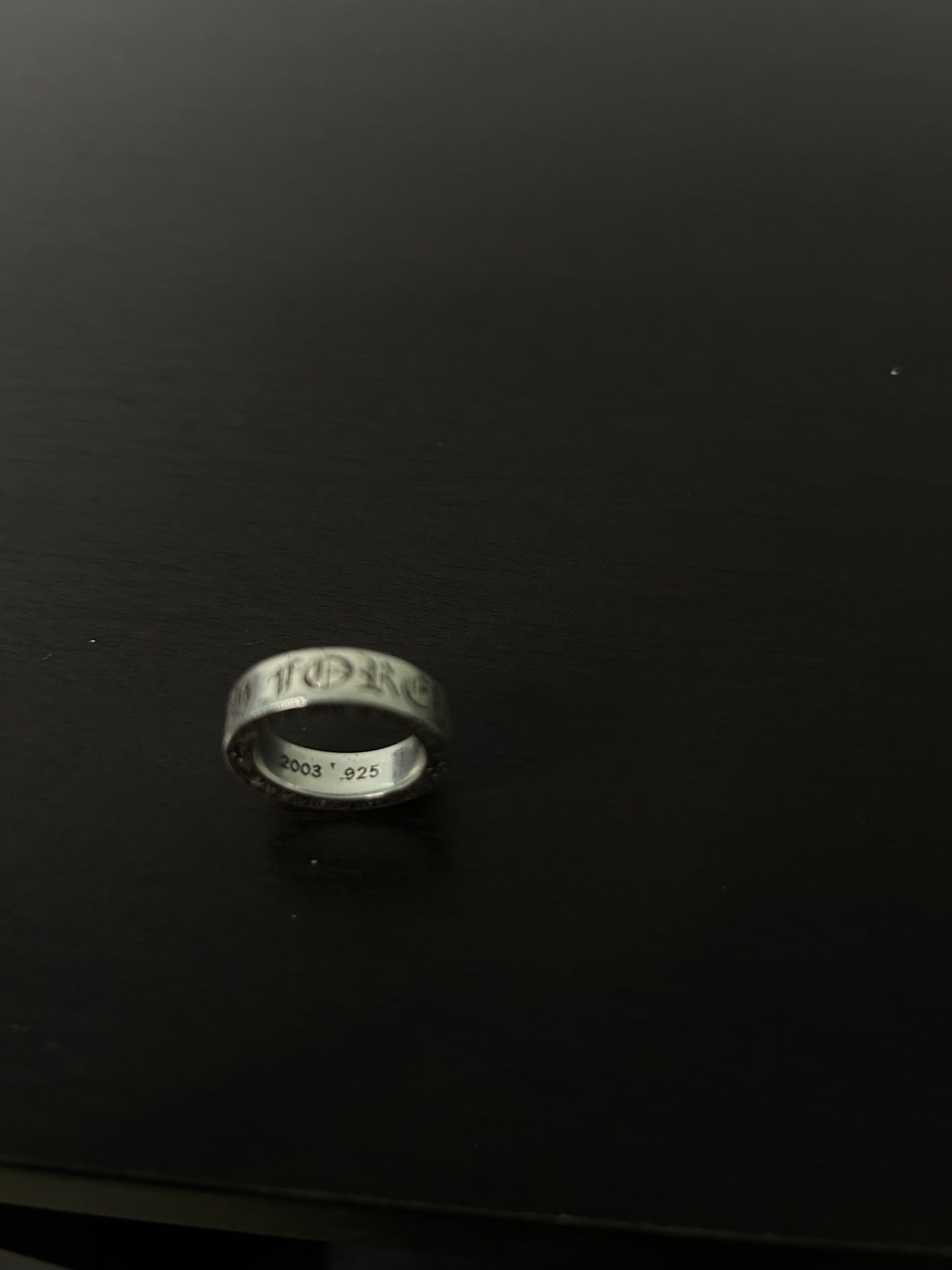 Chrome Hearts “Forever” Ring