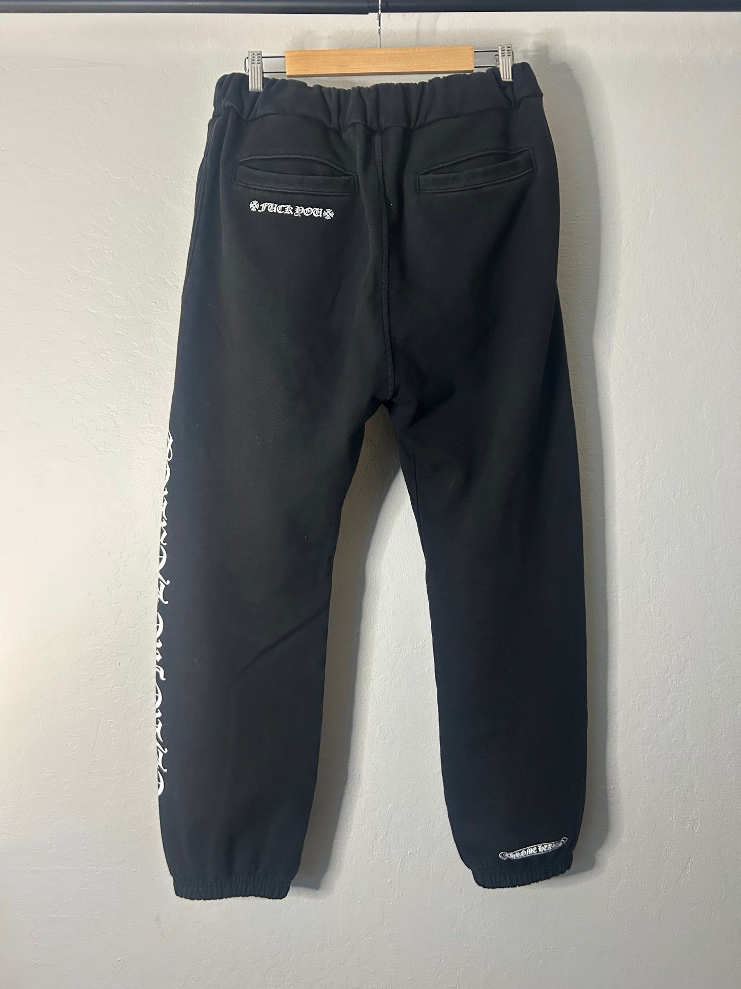 Chrome Hearts Scroll Logo Sweatpants