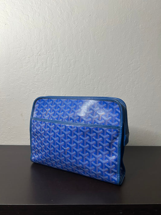 Goyard Blue Toiletry Bag