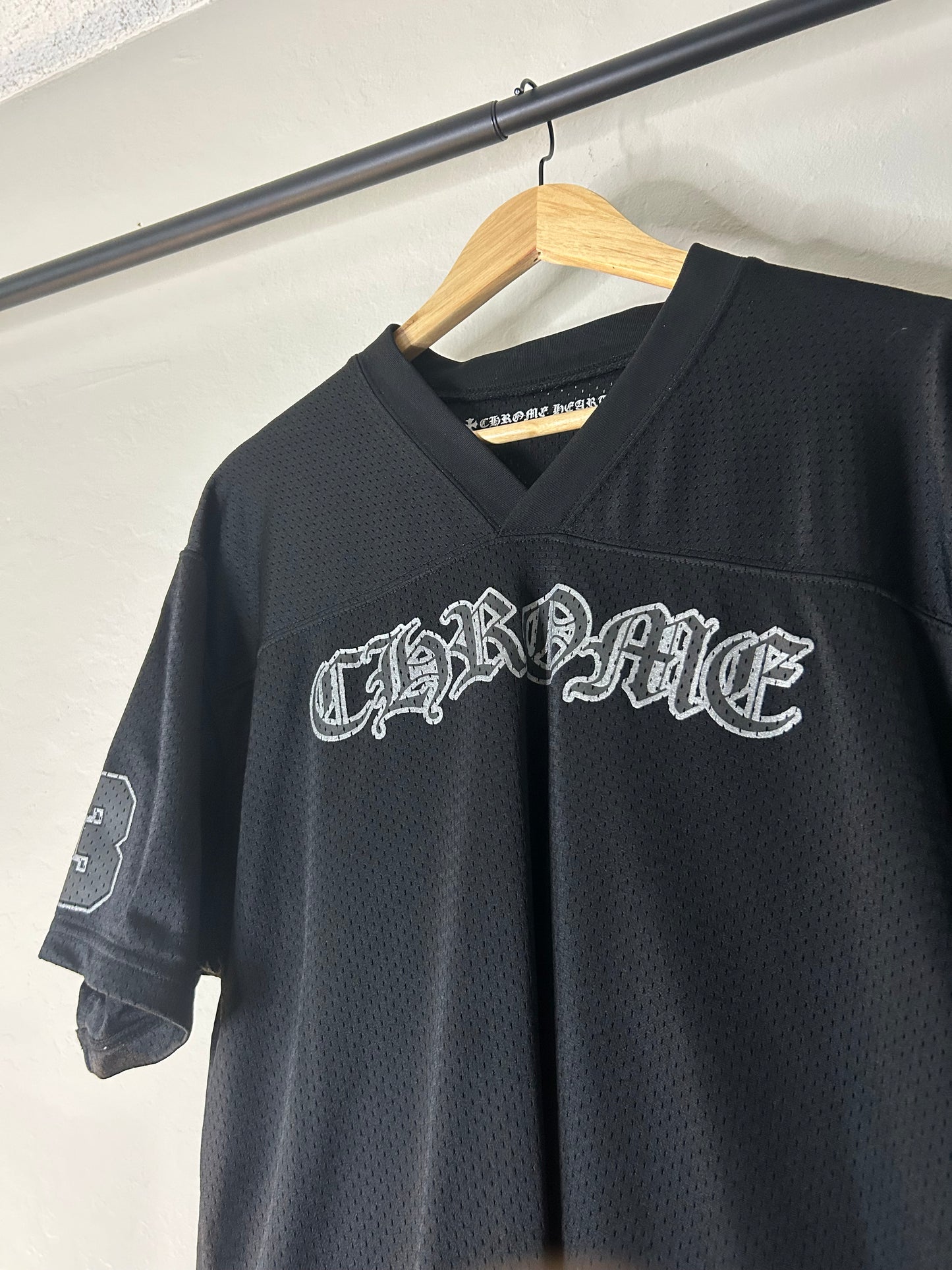 Chrome Hearts Black Short Sleeve Jersey