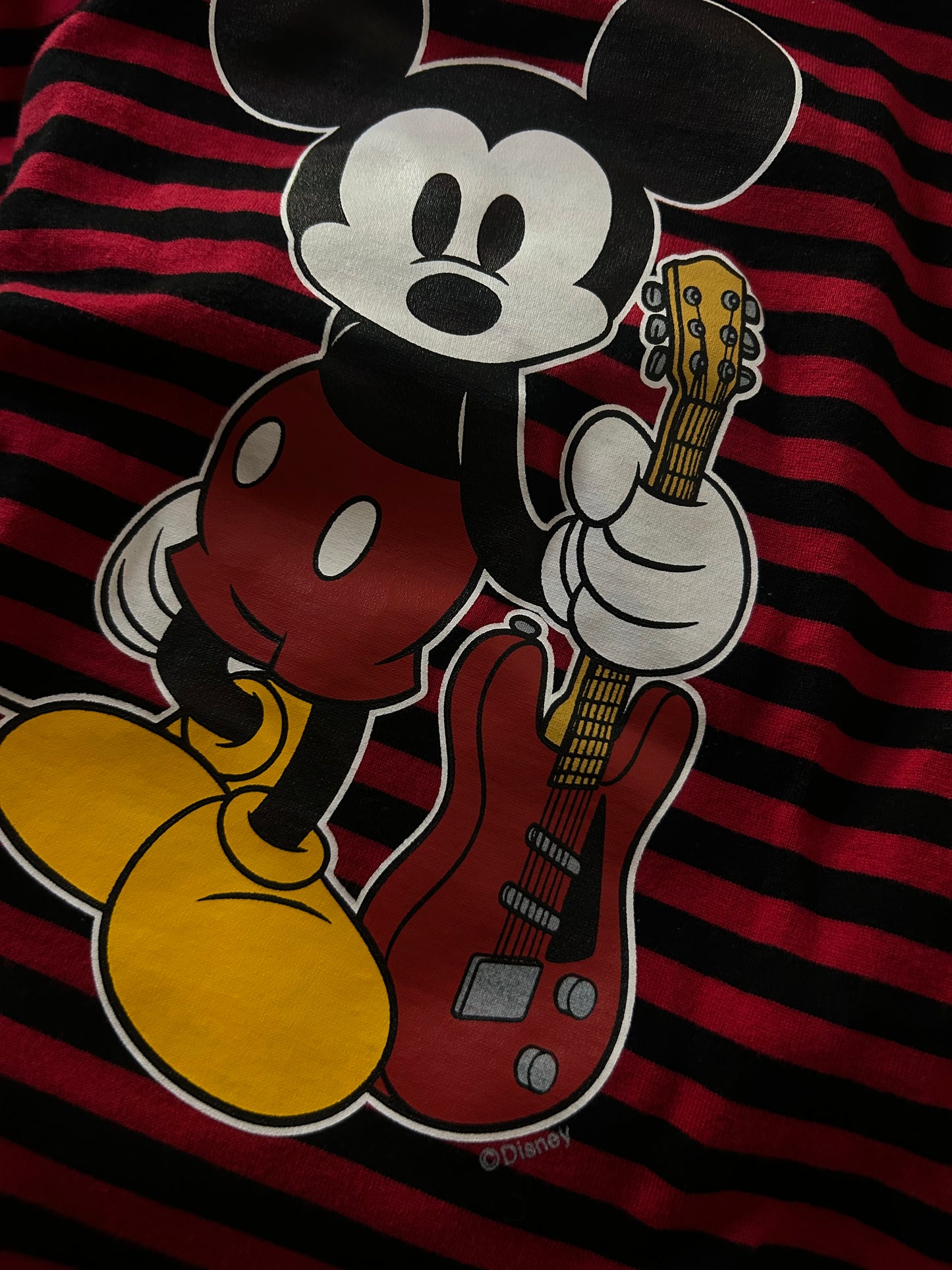 Number Nine Mickey Striped Tee