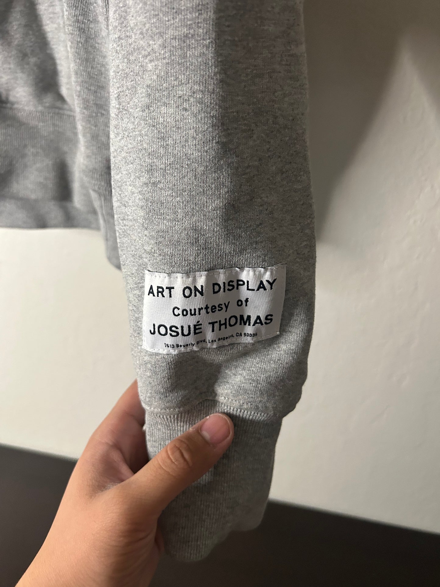 Gallery Dept Grey Pullover Hoodie