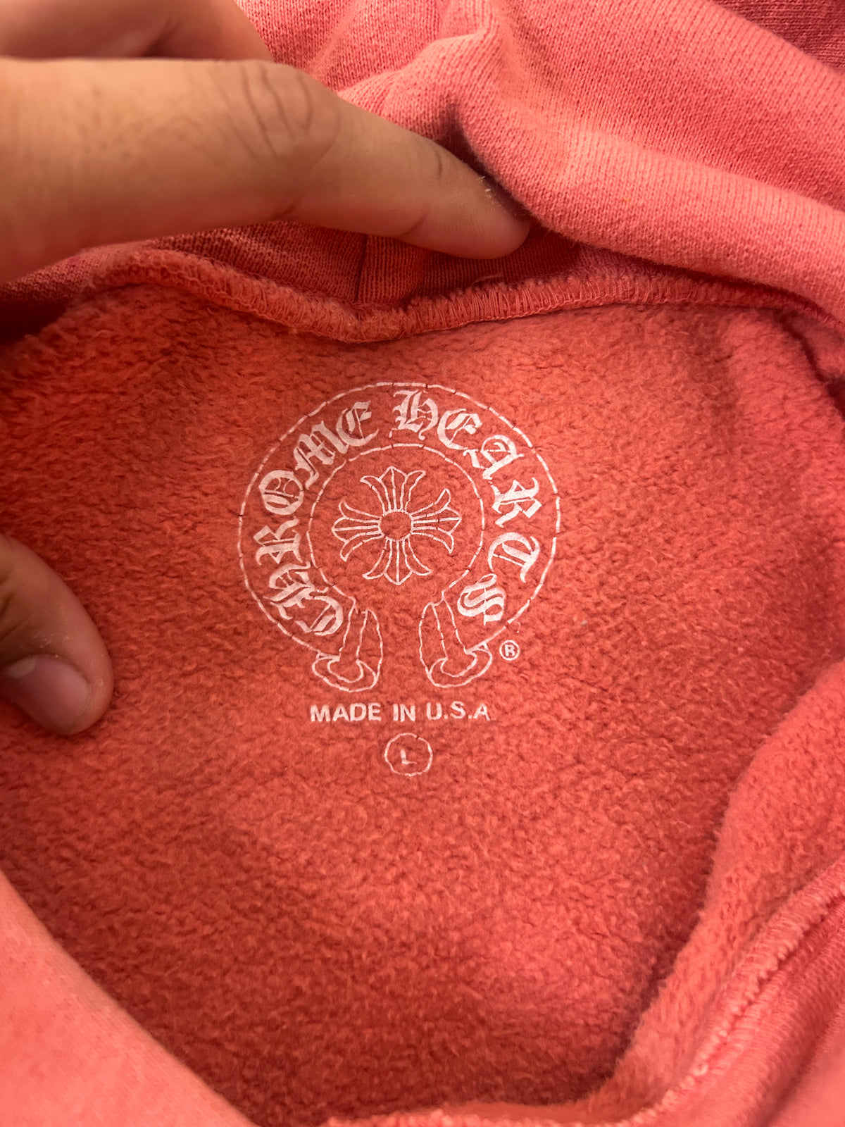 Chrome Hearts CLB Red Hoodie