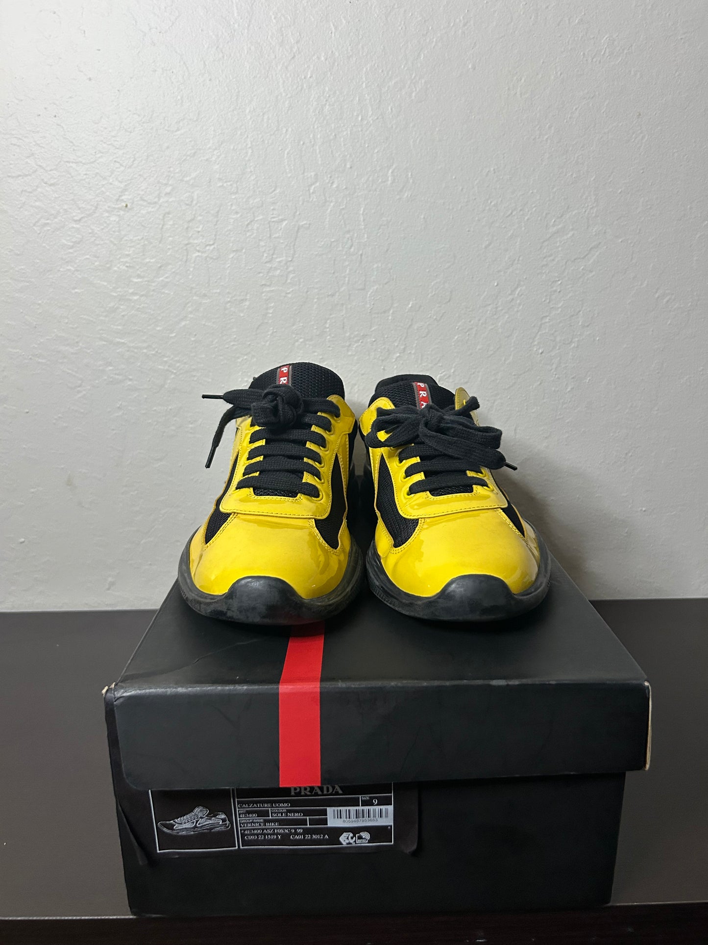 Prada Black and Yellow Cups