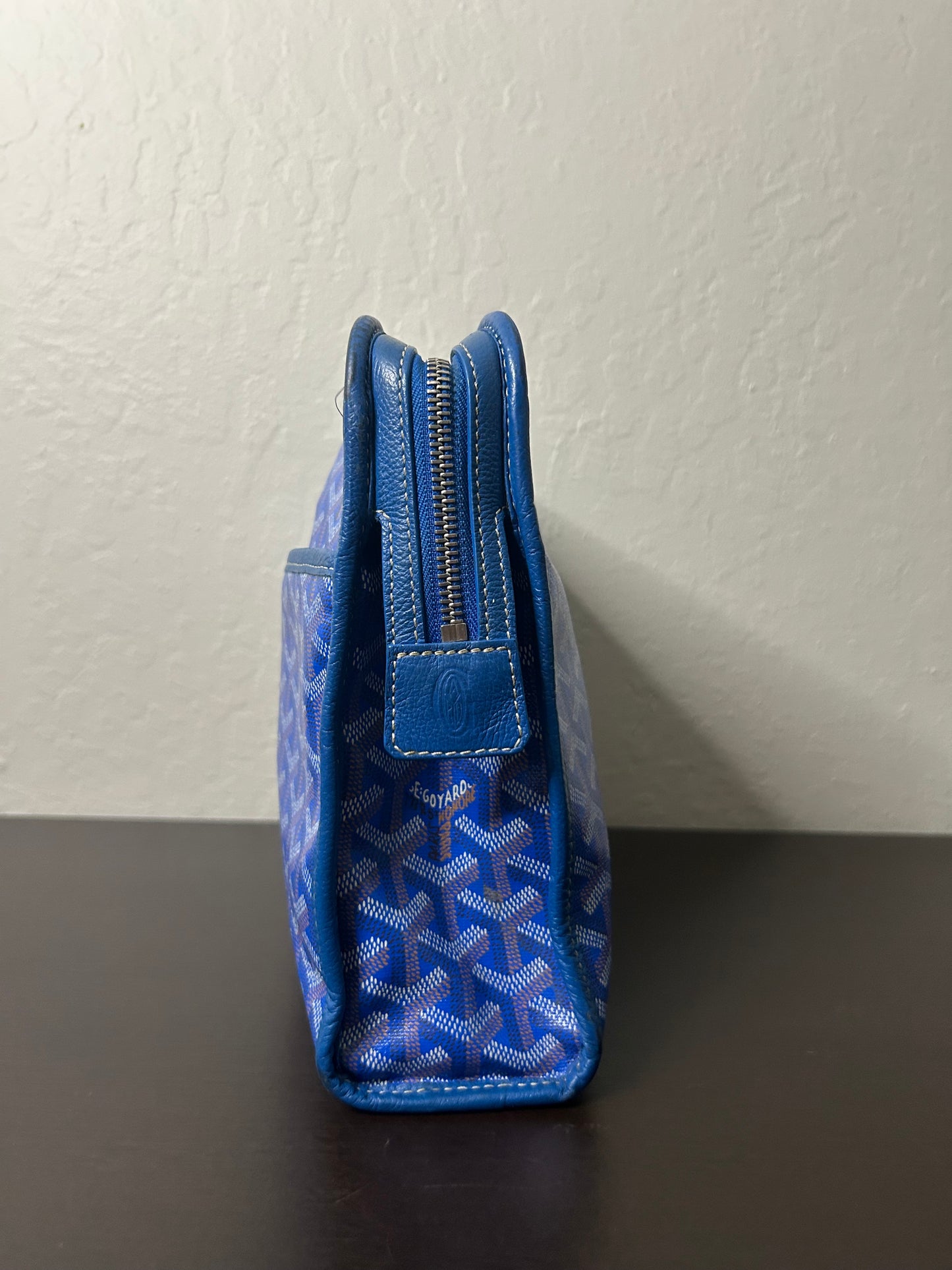 Goyard Blue Toiletry Bag