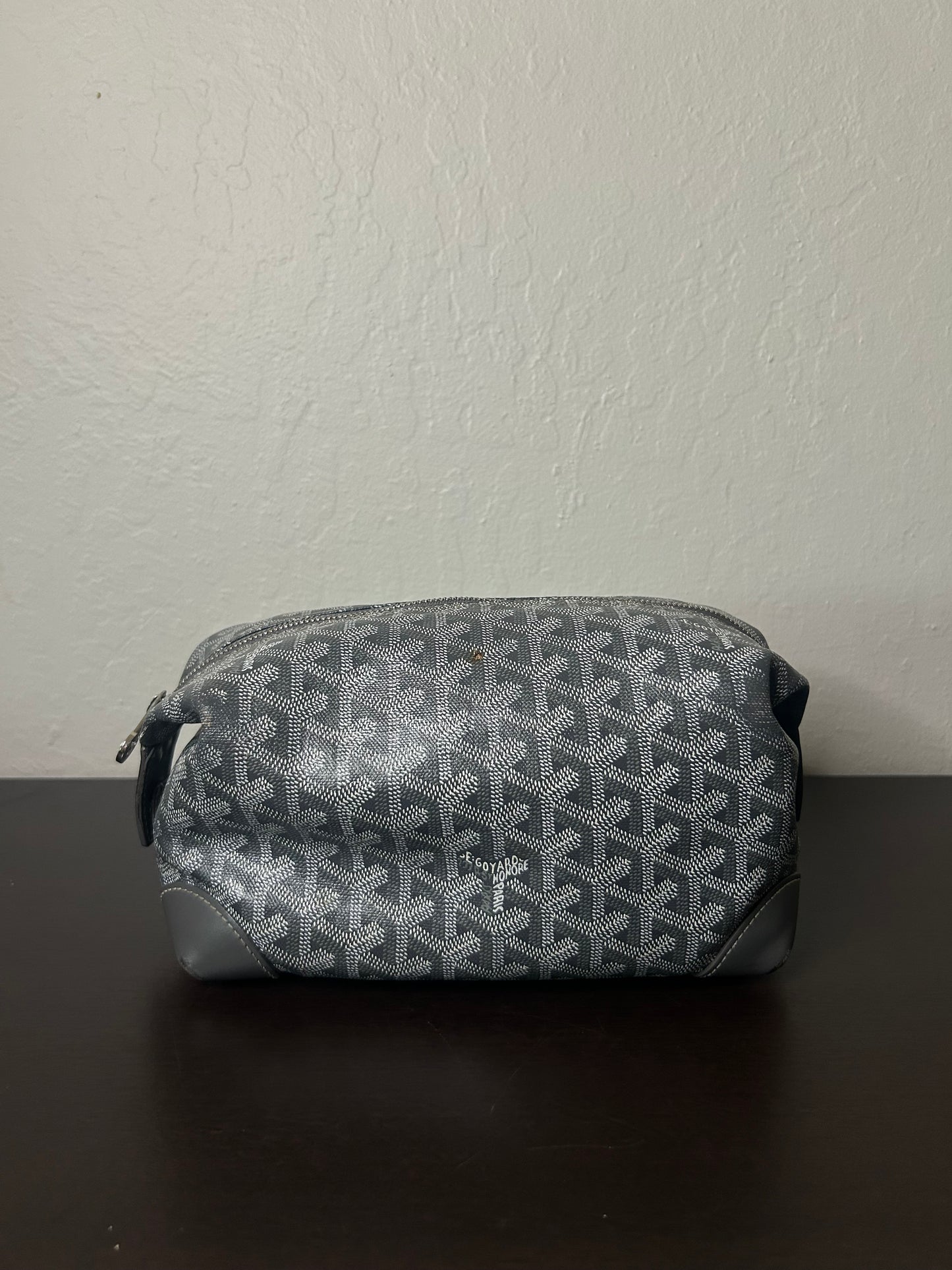 Goyard Grey Toiletry Bag
