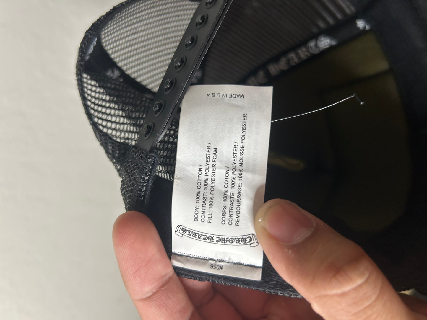 Chrome Hearts Foti Trucker Hat