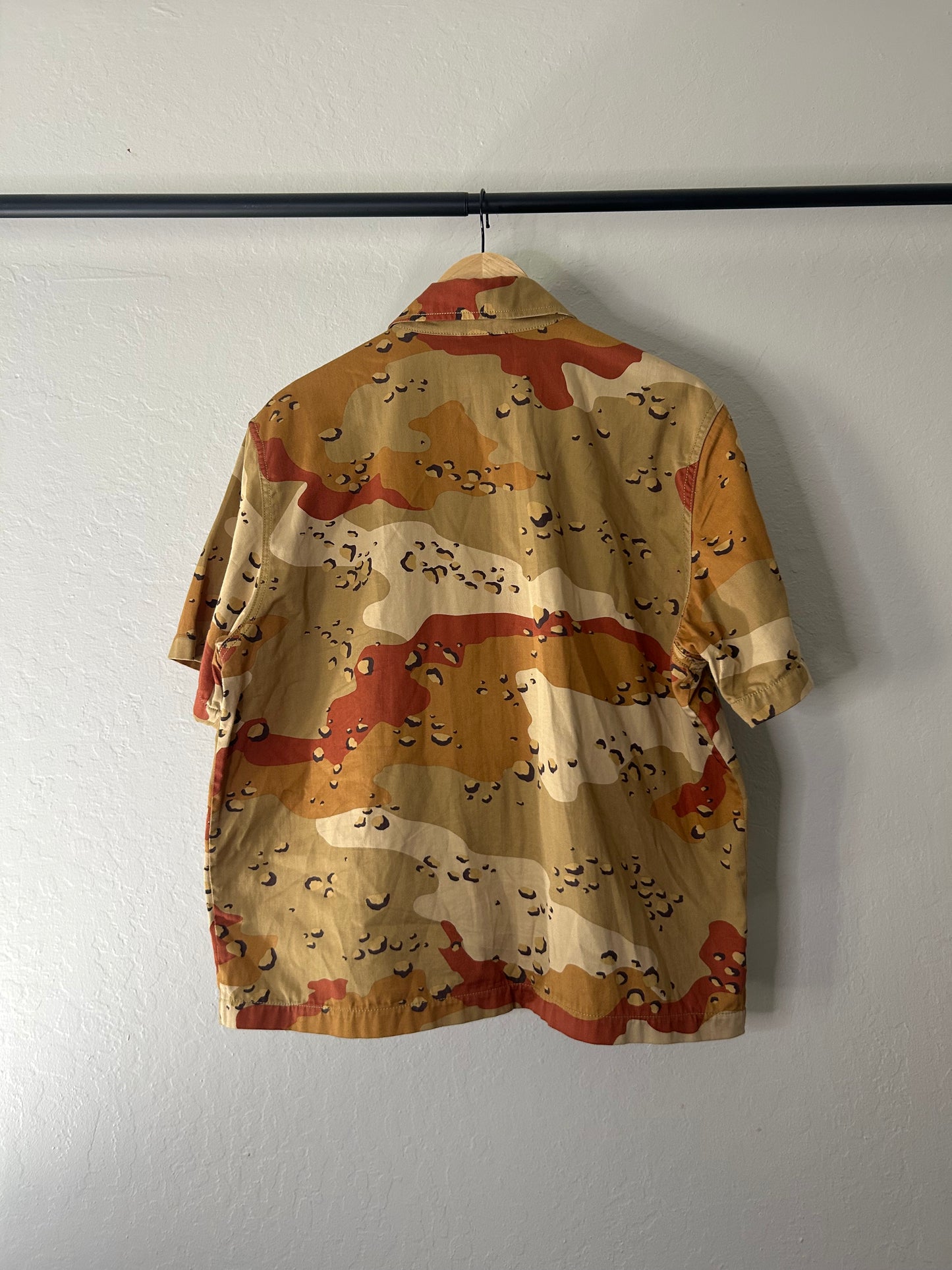 Chrome Hearts Matty Boy Camo Button Up “Sex” Shirt