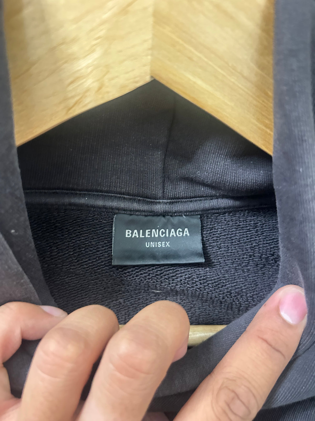 Balenciaga Loop Logo Hoodie