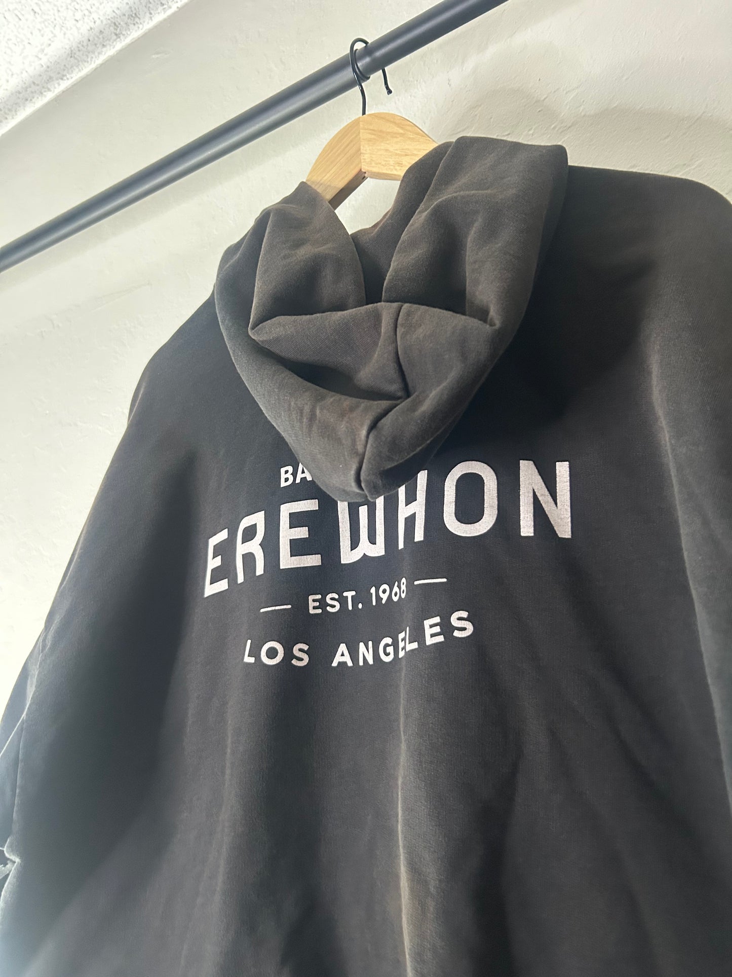 Balenciaga Erewhon Black Zip up Hoodie