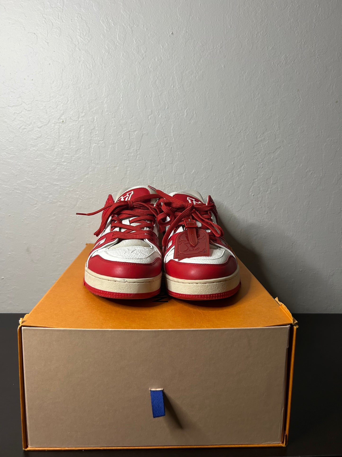 Louis Vuitton Red Trainers