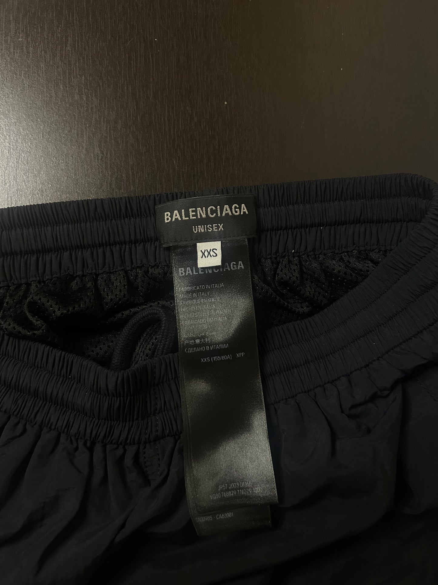 Balenciaga Spell out Track Pants
