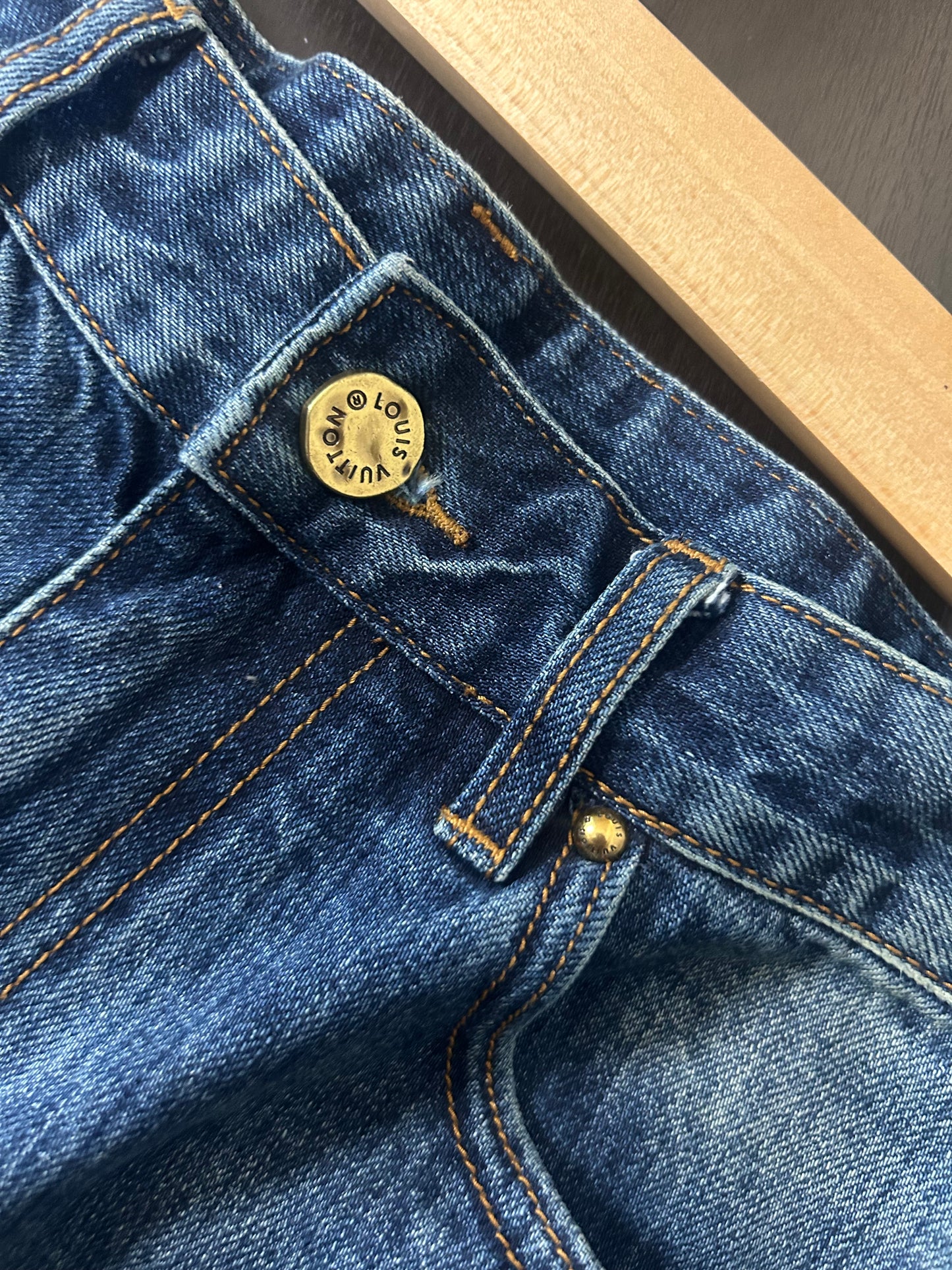 Louis Vuitton Wavy Baggy Denim