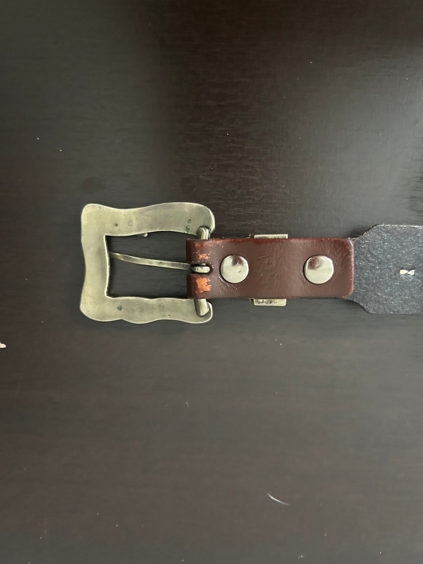 ERD Rose Buckle Studded Belt