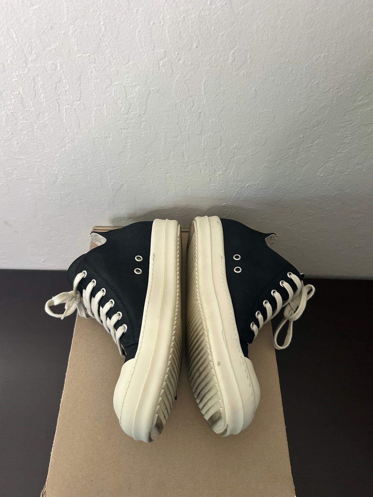 Rick Owens DRKSHDW Canvas Ramones