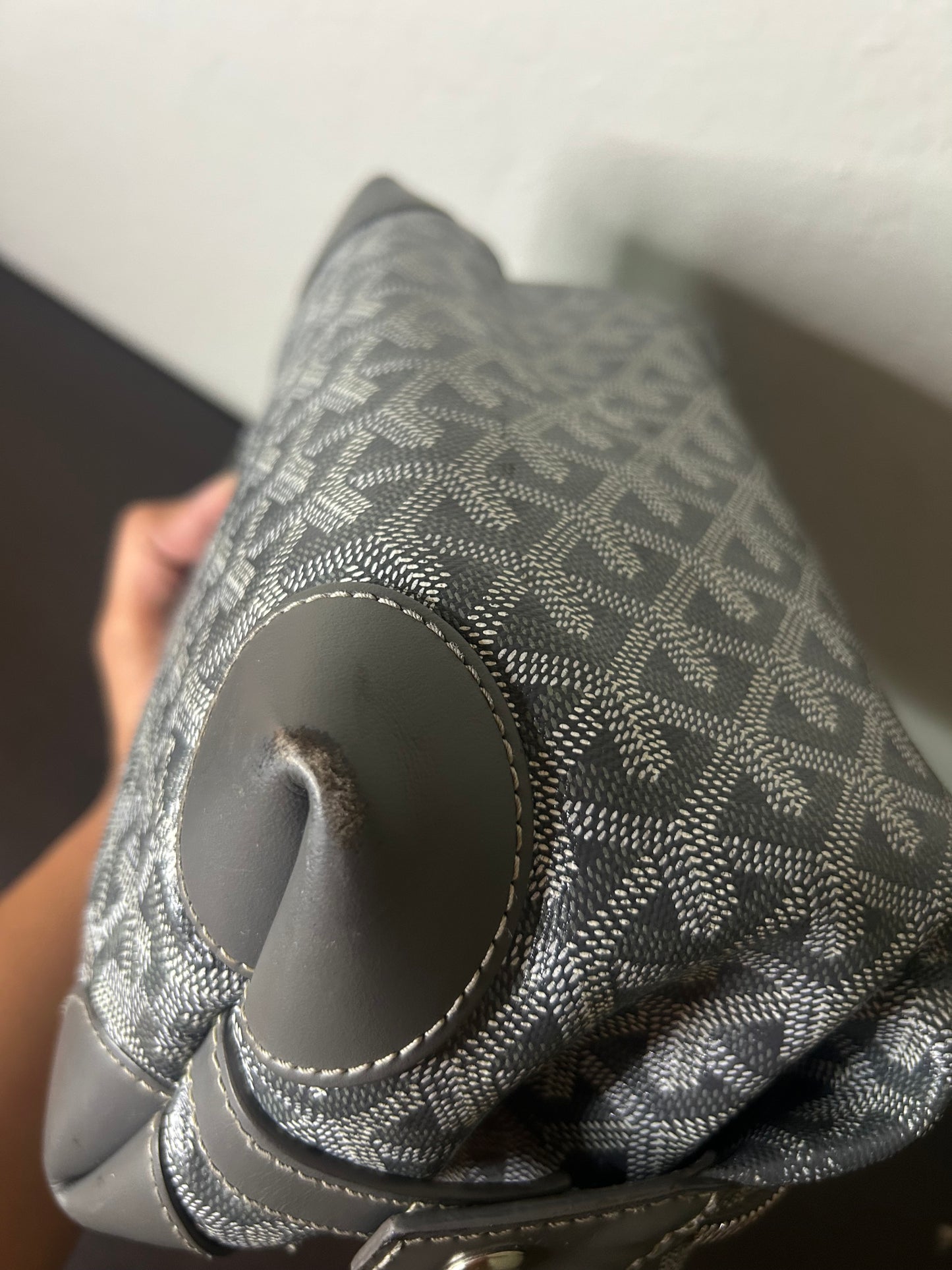 Goyard Grey Toiletry Bag