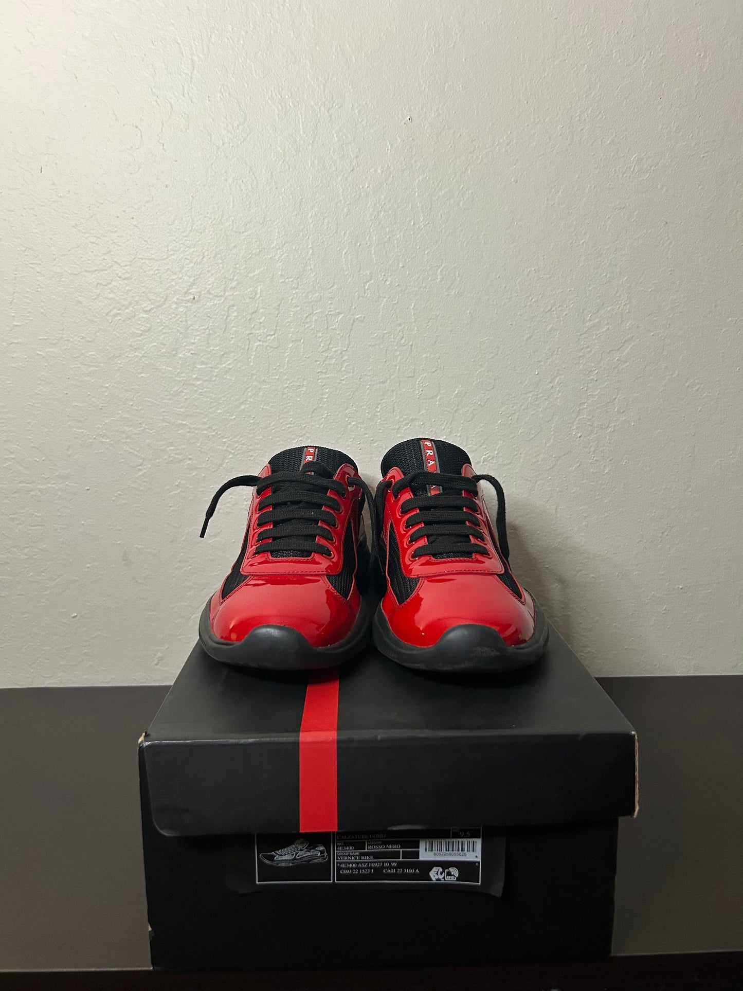 Prada Black and Red Cups