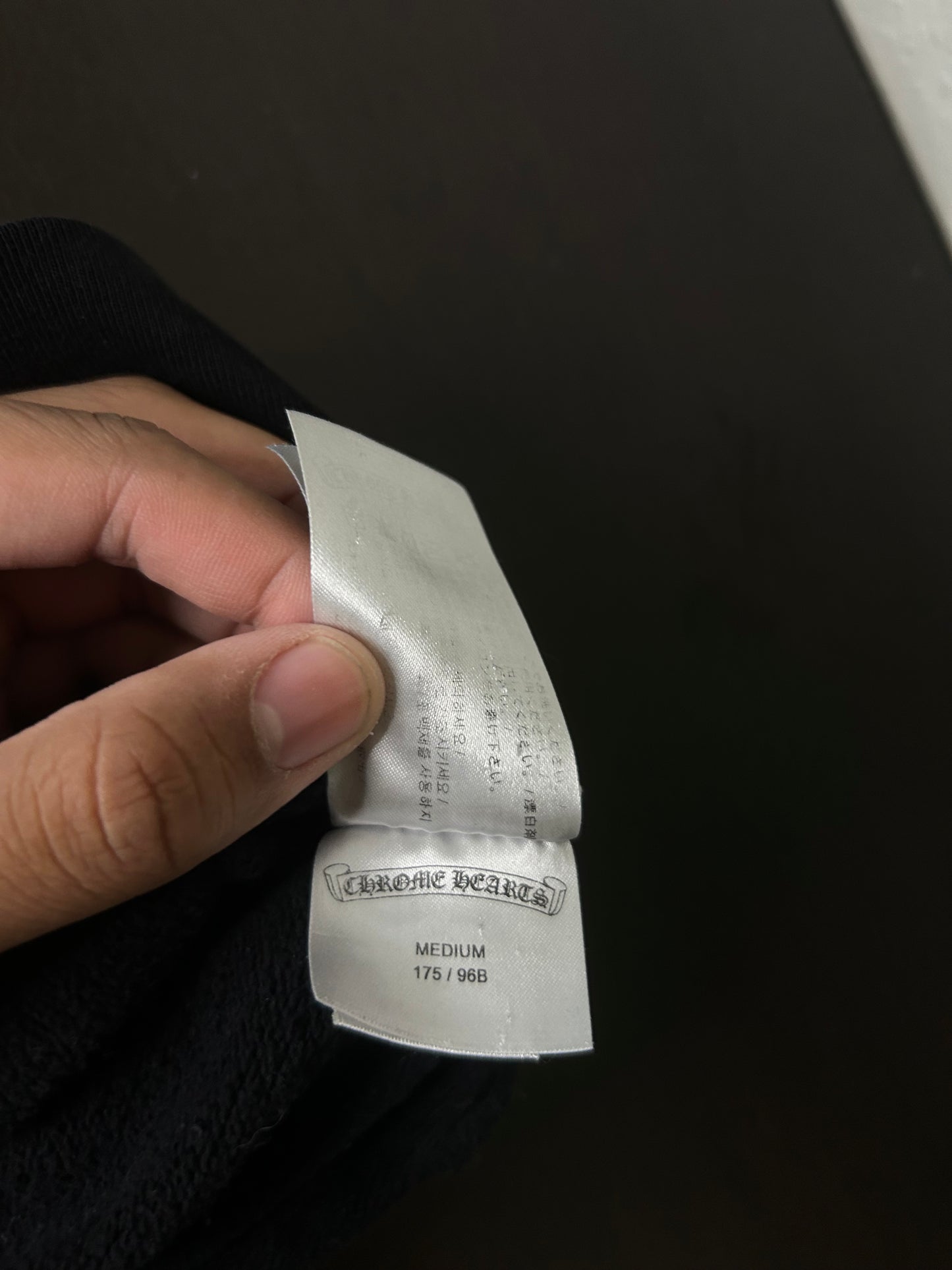 Chrome Hearts Scroll Logo Pullover