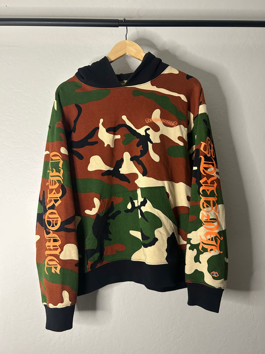Chrome Hearts Matty Boy Camo Caution Hoodie