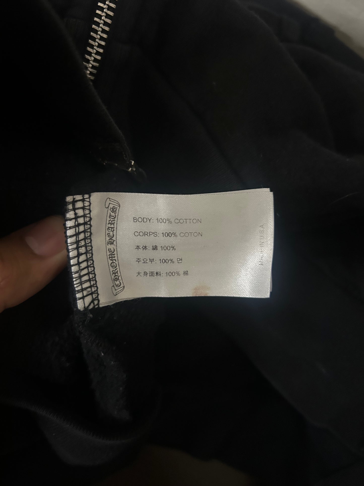 Chrome Hearts Multi Log Zip Up Hoodie