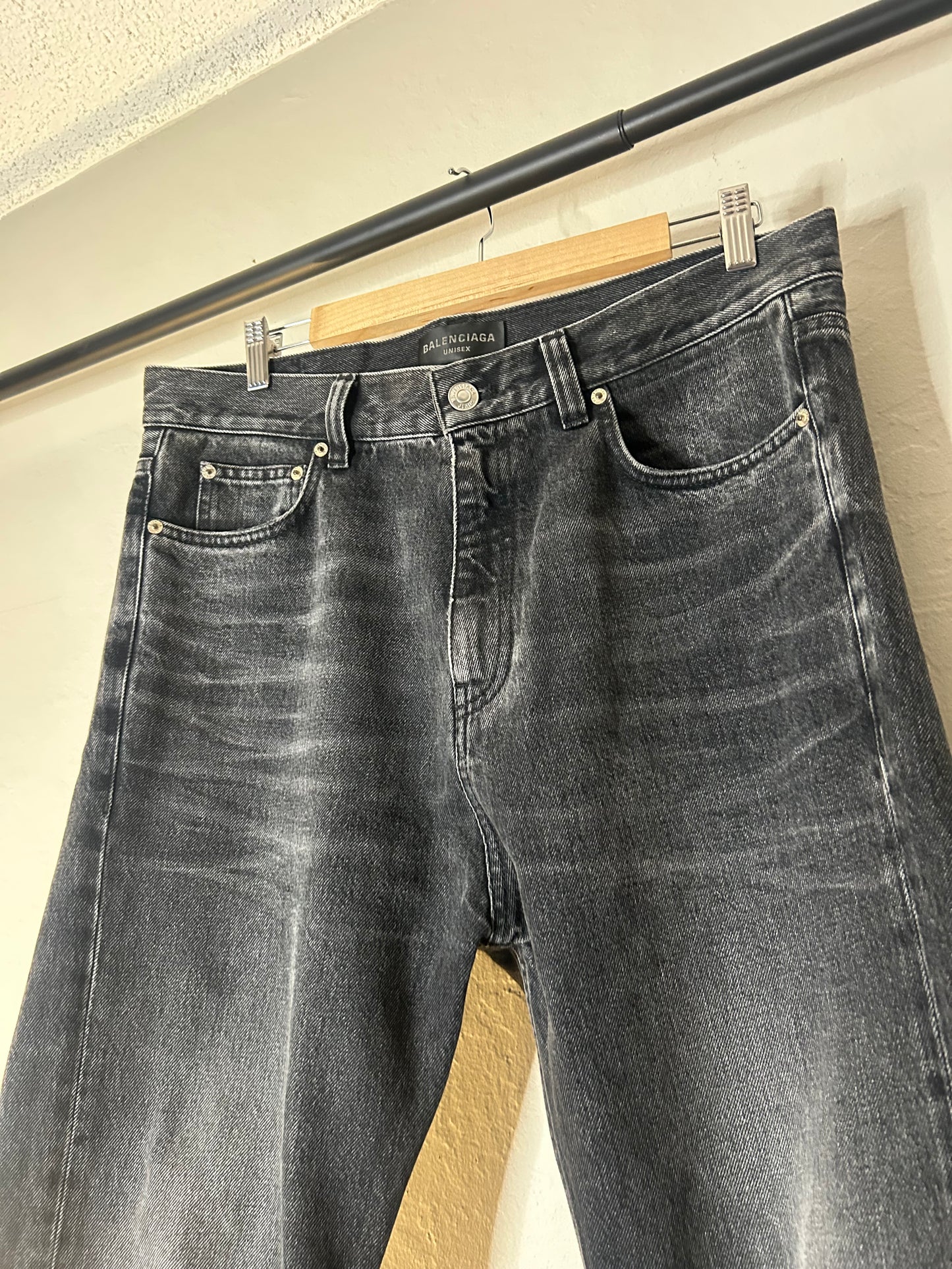 Balenciaga Black Lost Tape Jeans