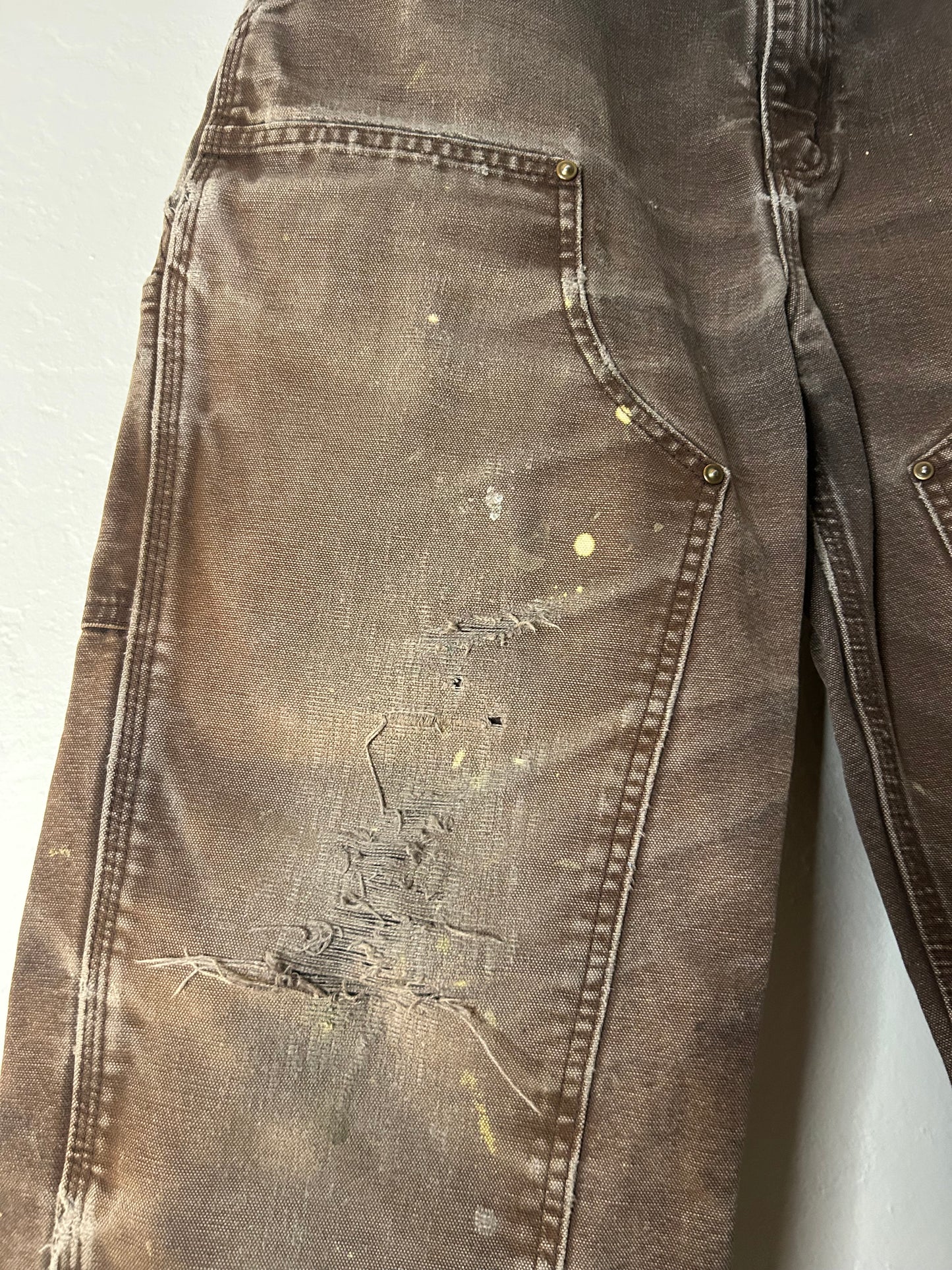 Carhartt Vintage Chocolate Brown Double Knees