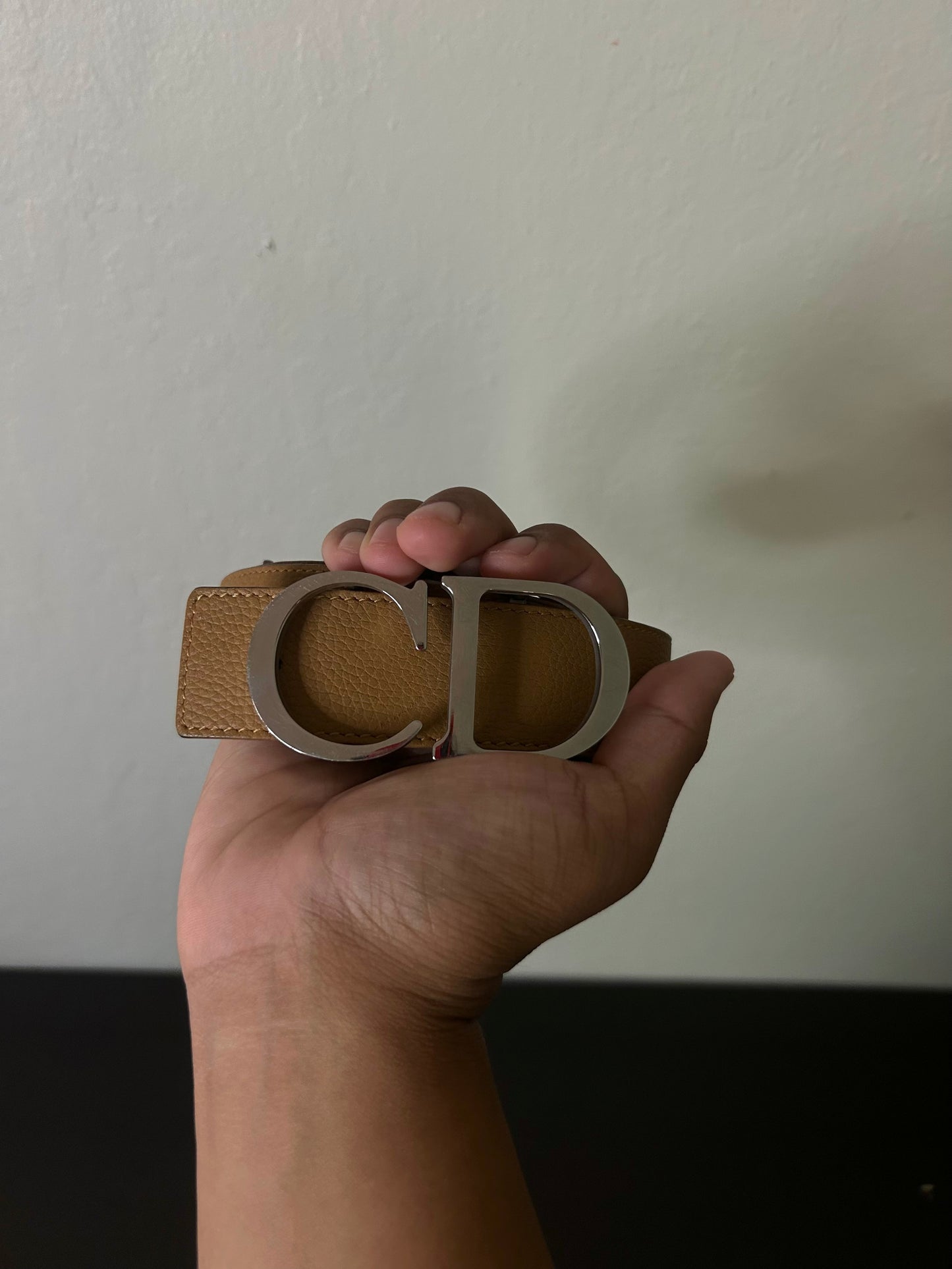 Christian Dior CD Buckle Belt