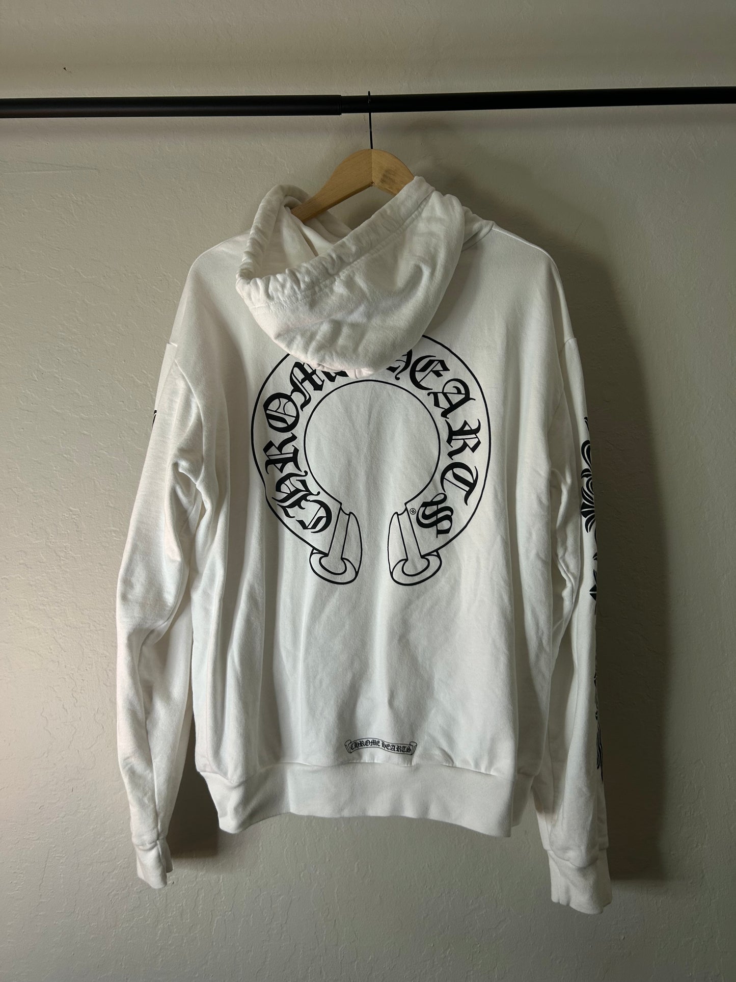 Chrome Hearts White Floral Hoodie