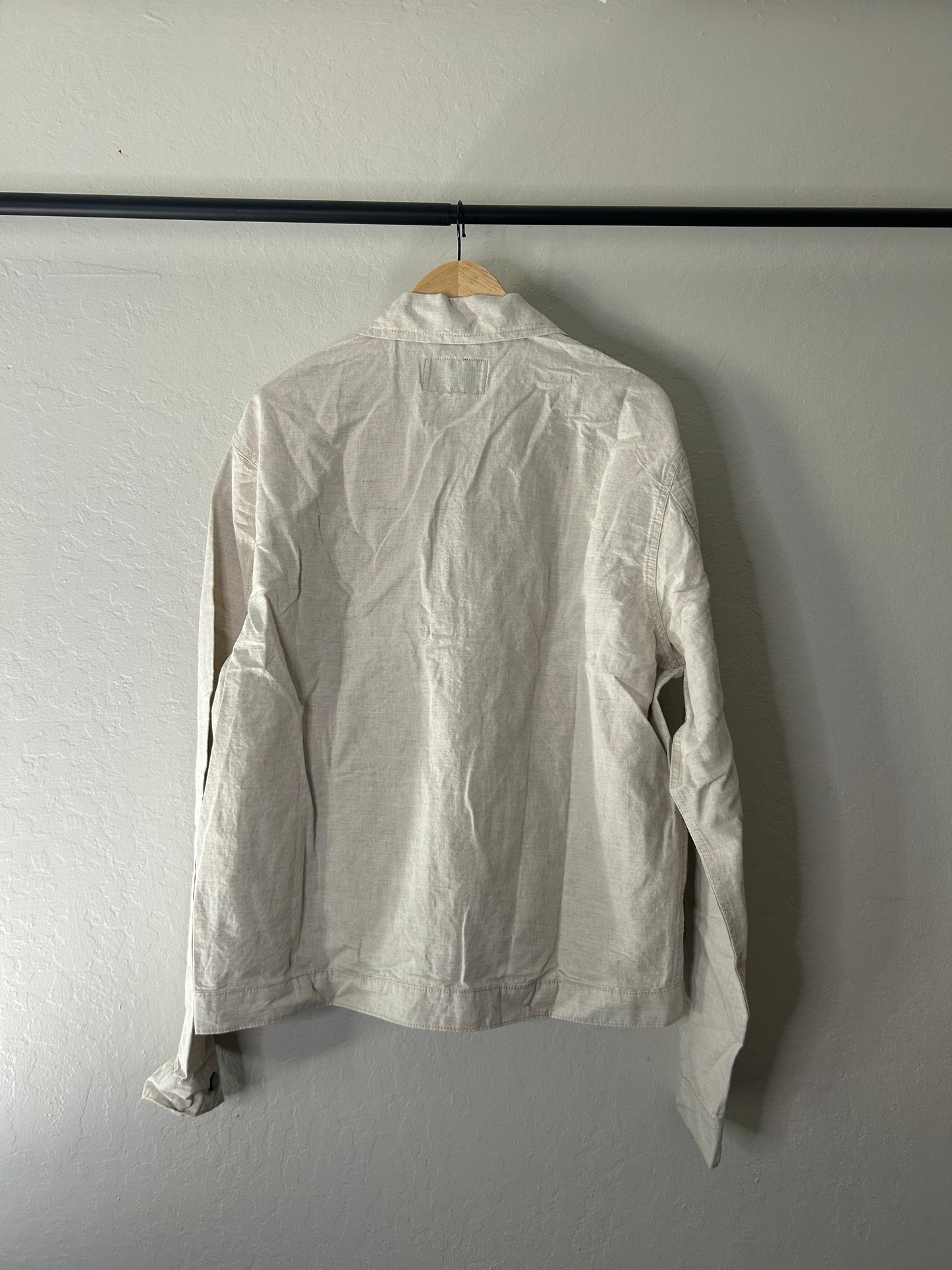 Prada White Canvas Jacket