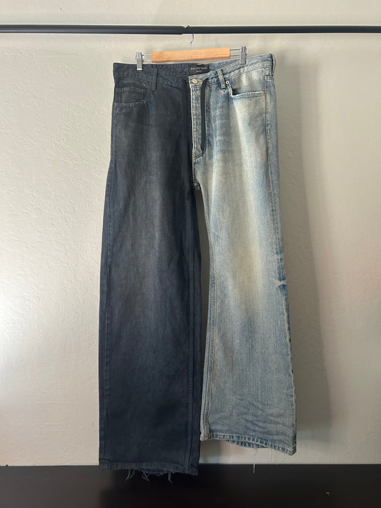 Balenciaga 50/50 Drawstring Jeans