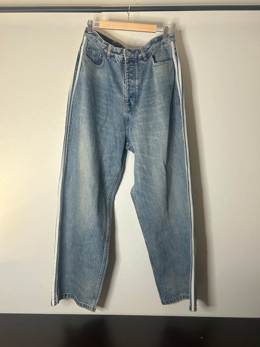 Balenciaga Adidas Three Stripe Jeans