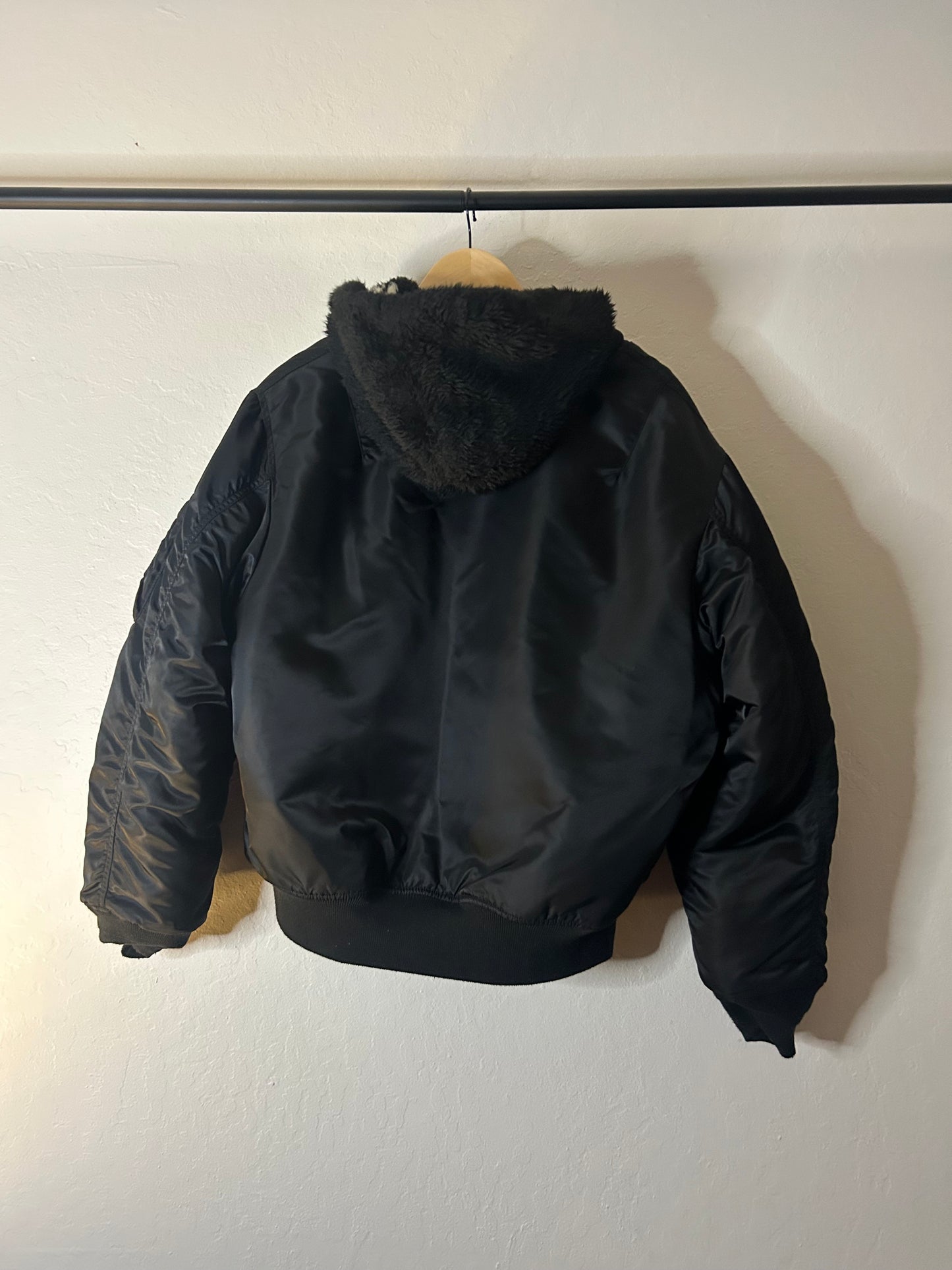 Supreme Reversible Faux Bomber