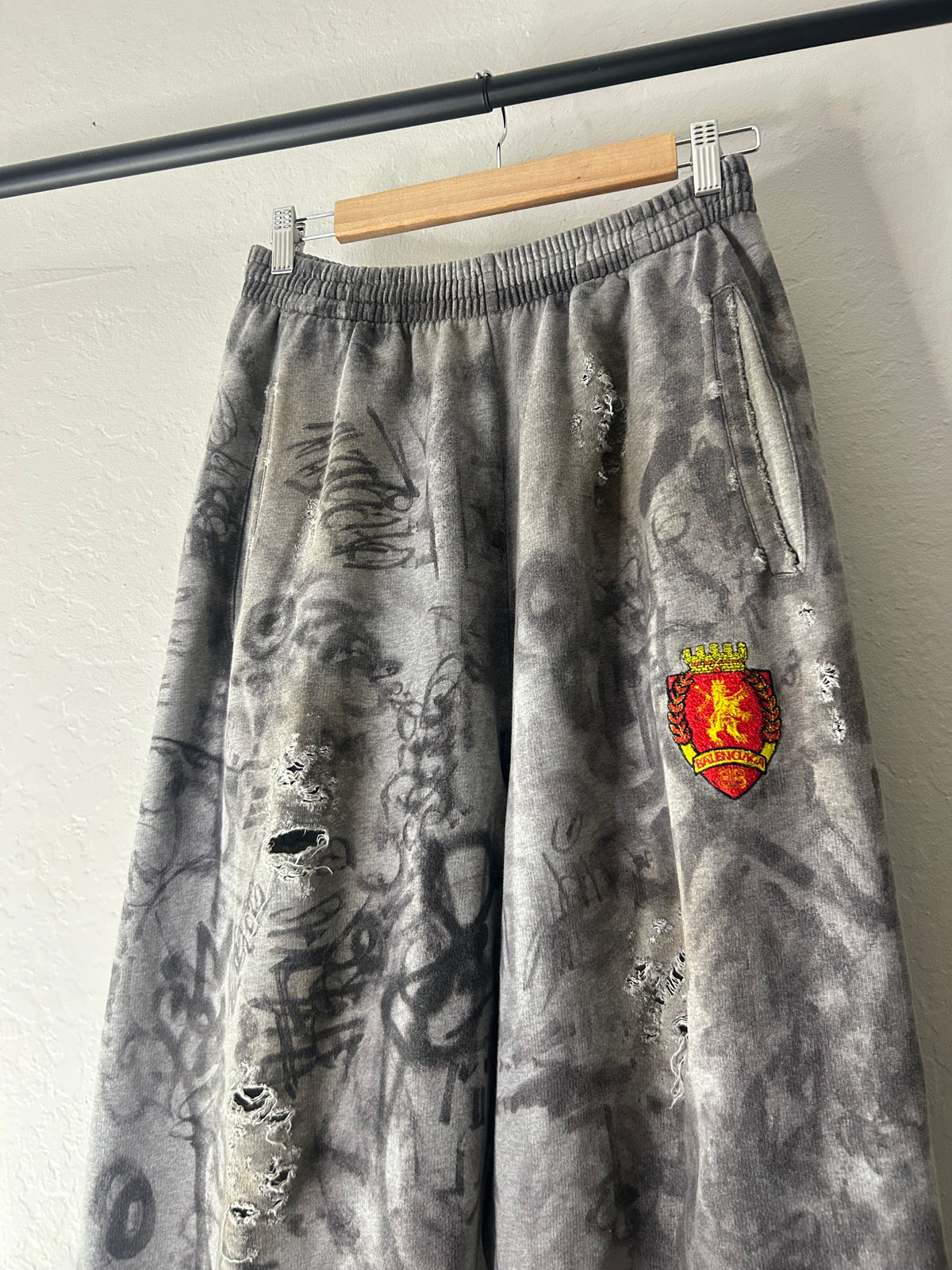 Balenciaga Grey Skater Sweatpants