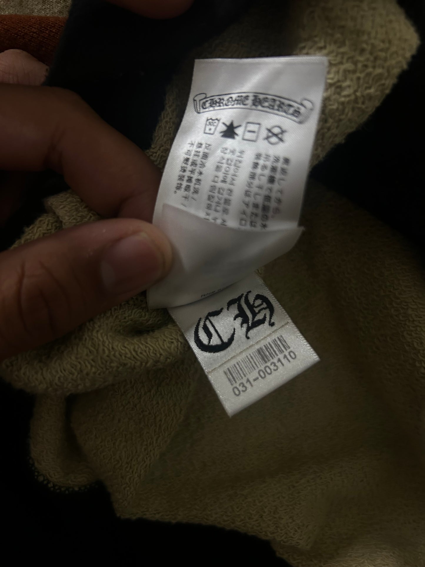 Chrome Hearts Matty Boy Camo Caution Crewneck