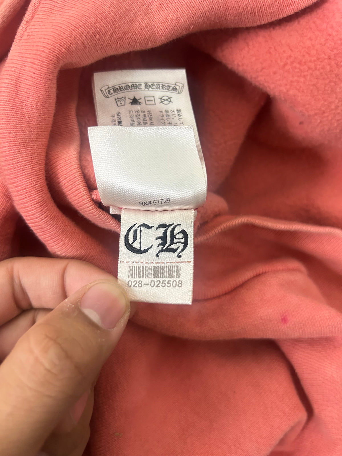 Chrome Hearts CLB Red Hoodie