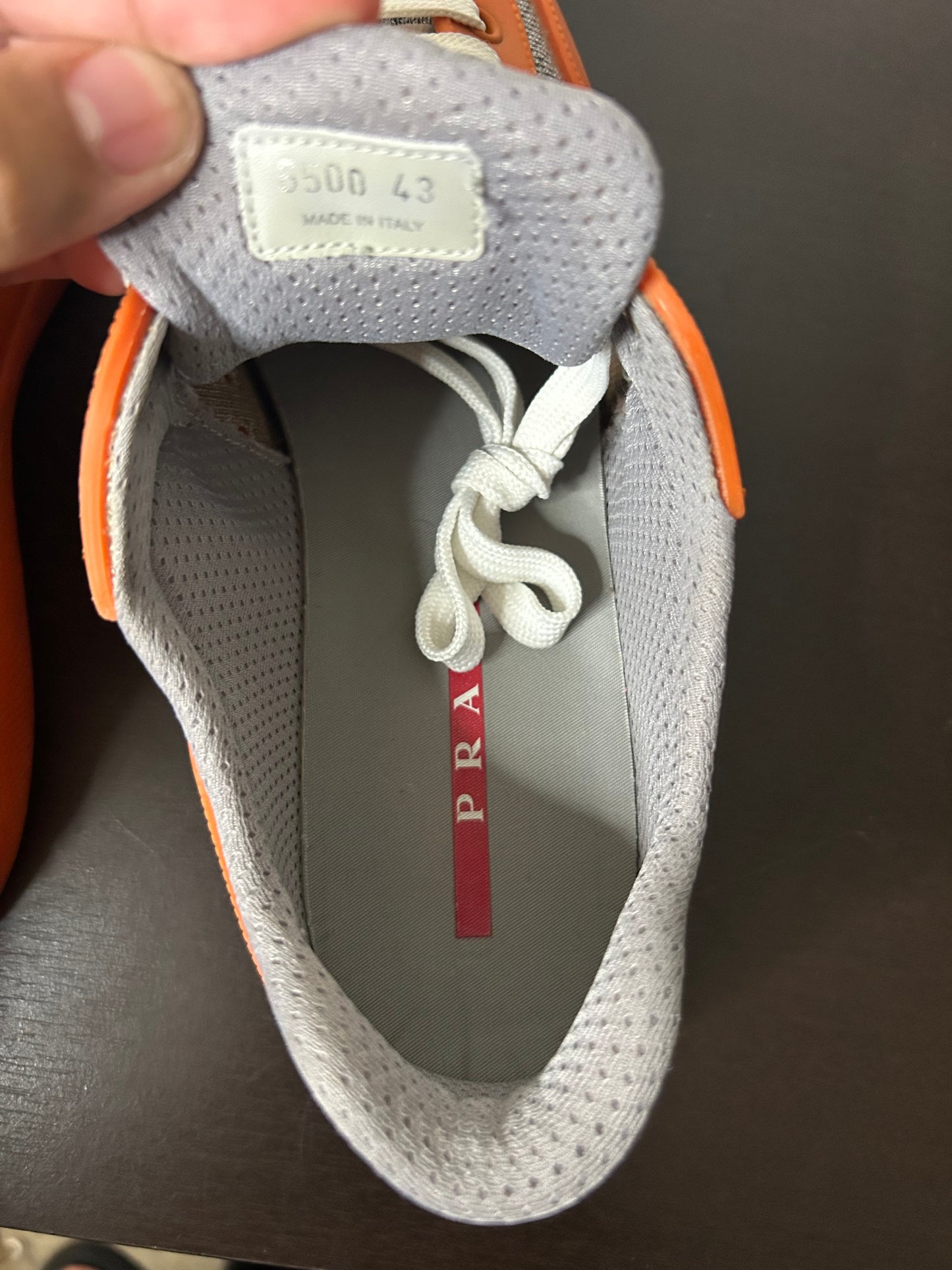 Prada Orange Rubber Cups
