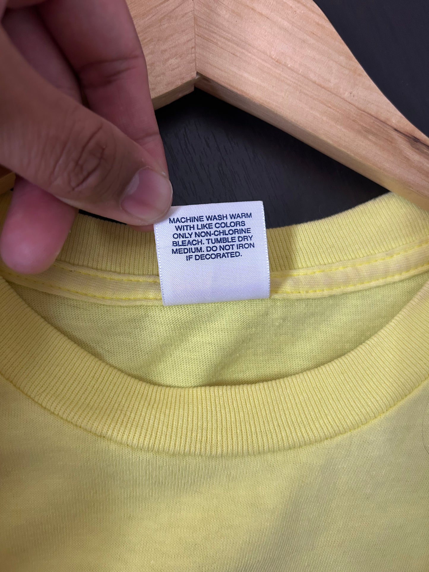 Supreme Yellow Kate Moss Photo Tee